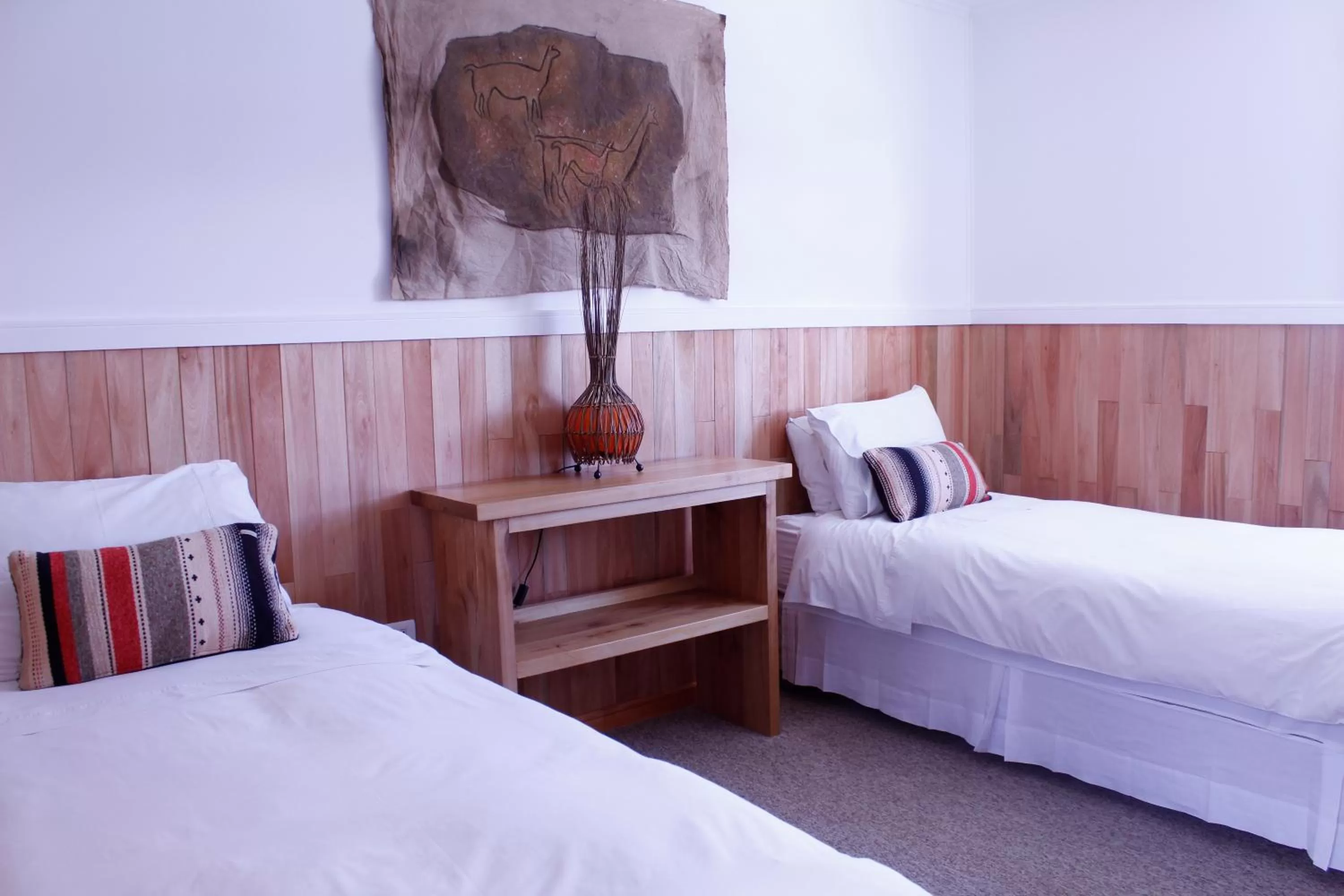 Bed in Hotel Aquaterra