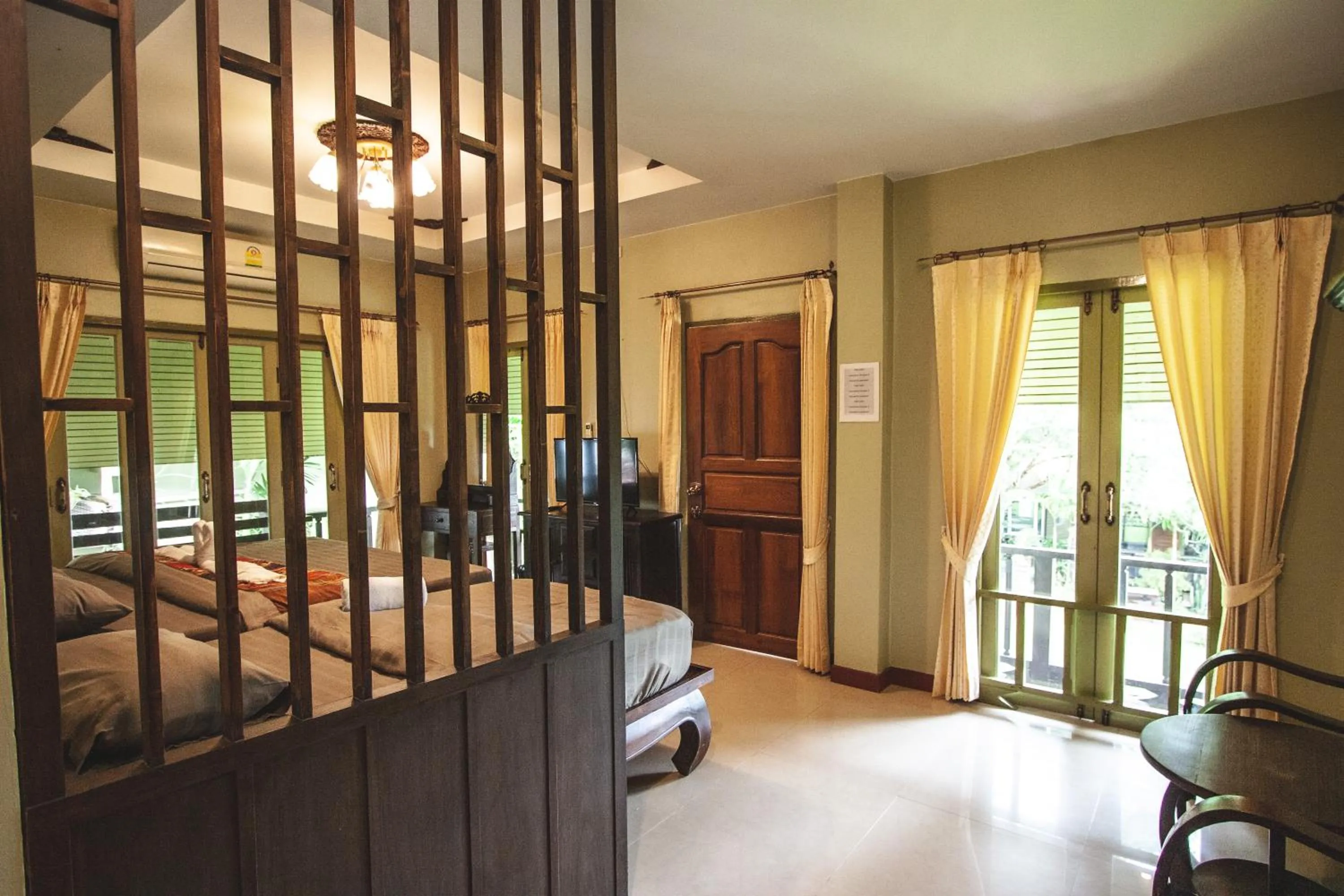 Bed in Pai Panalee The Nature Boutique Hotel