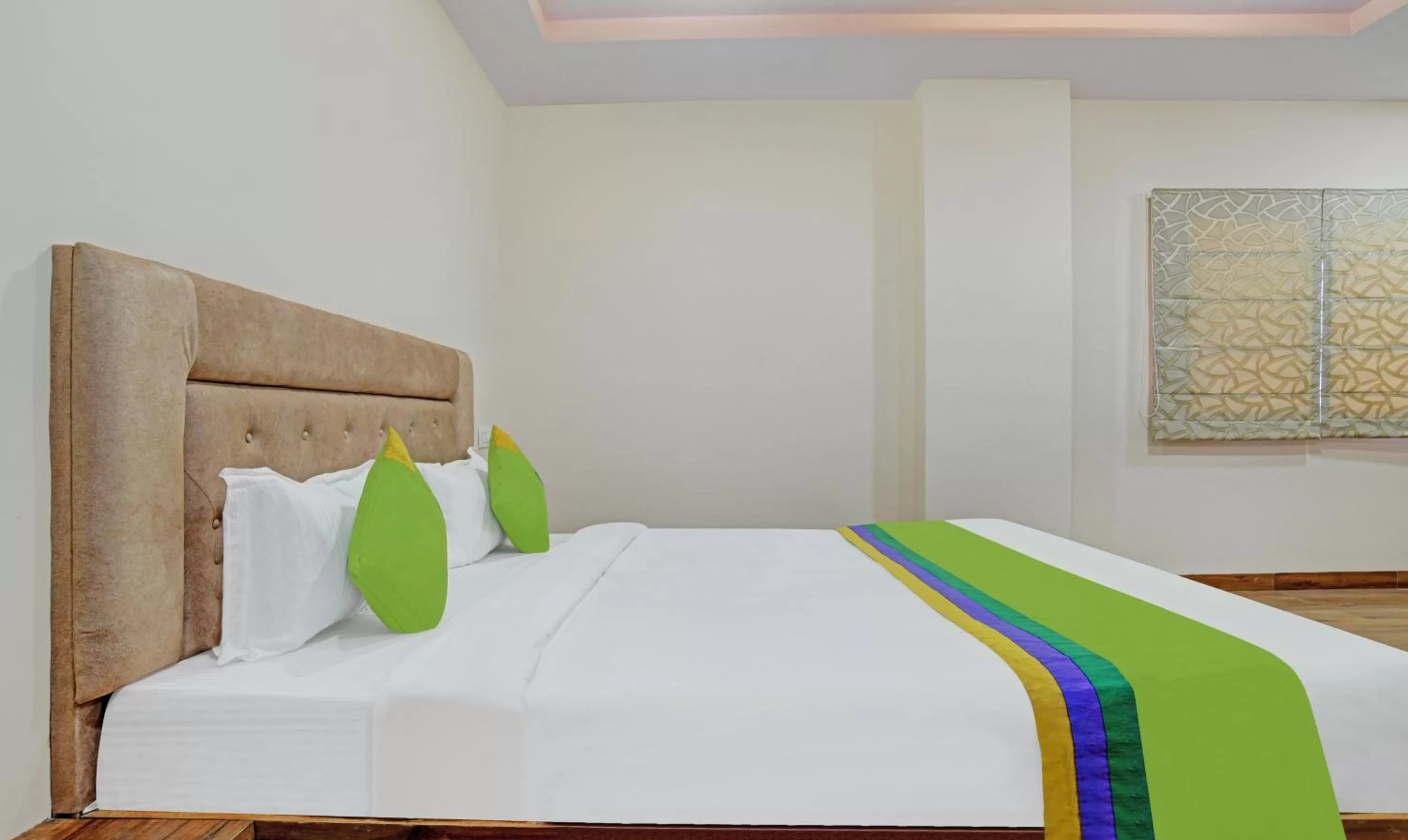 Bedroom, Bed in Treebo Nirvana Elite