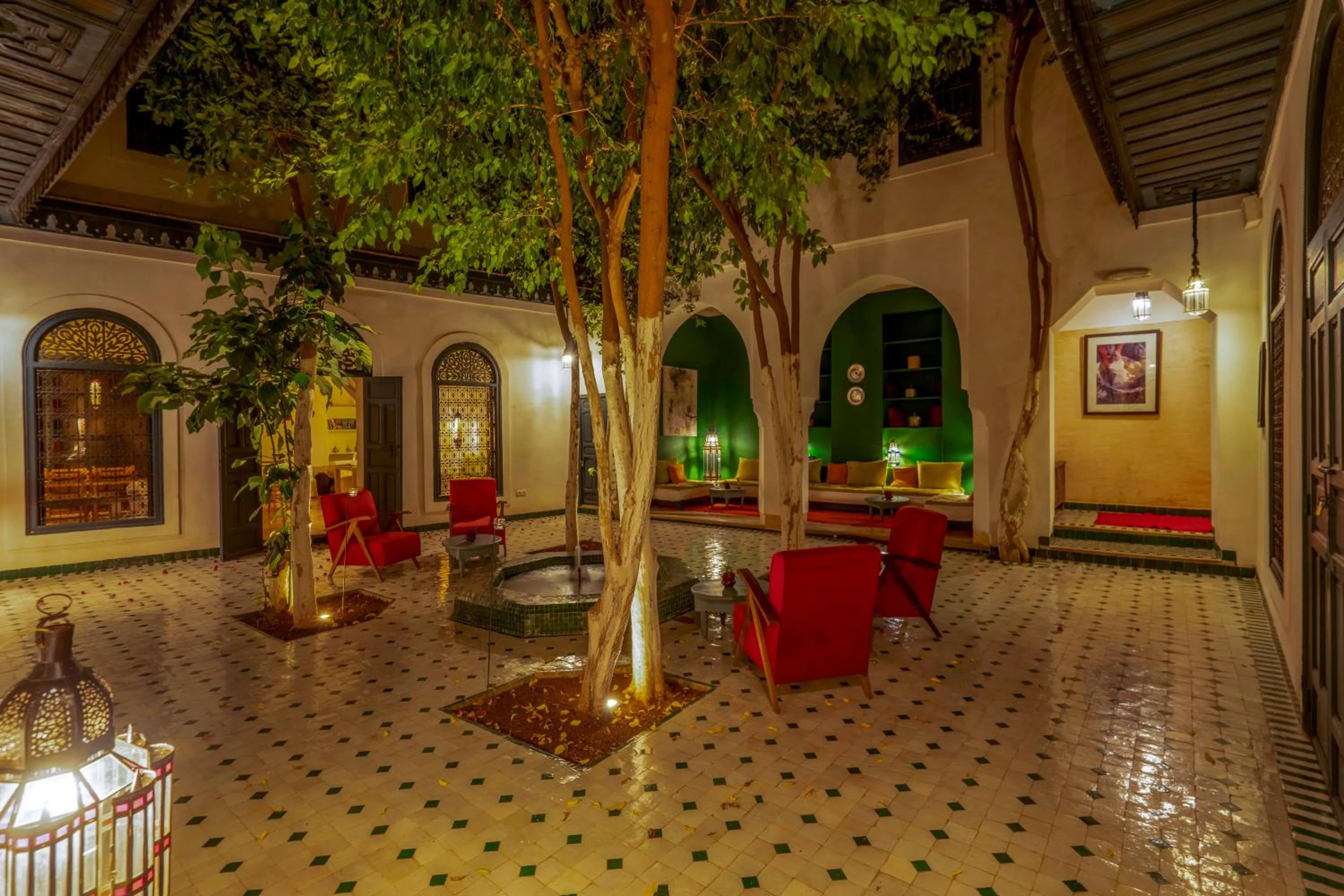 Patio in Hotel & Spa Dar Sara