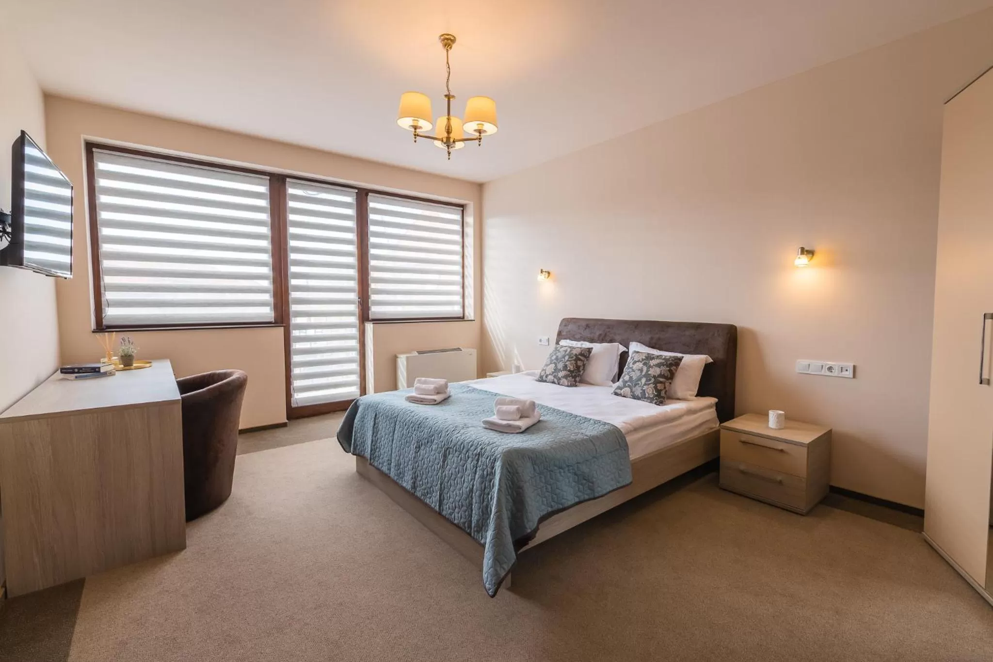 Bedroom, Bed in Pensiunea Select Central