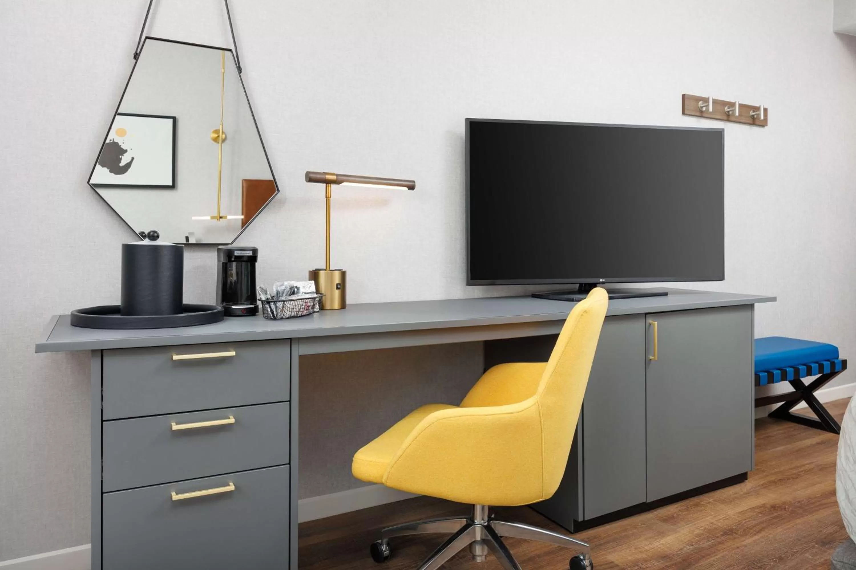 Bedroom in Hampton Inn & Suites Huntsville Downtown, Al