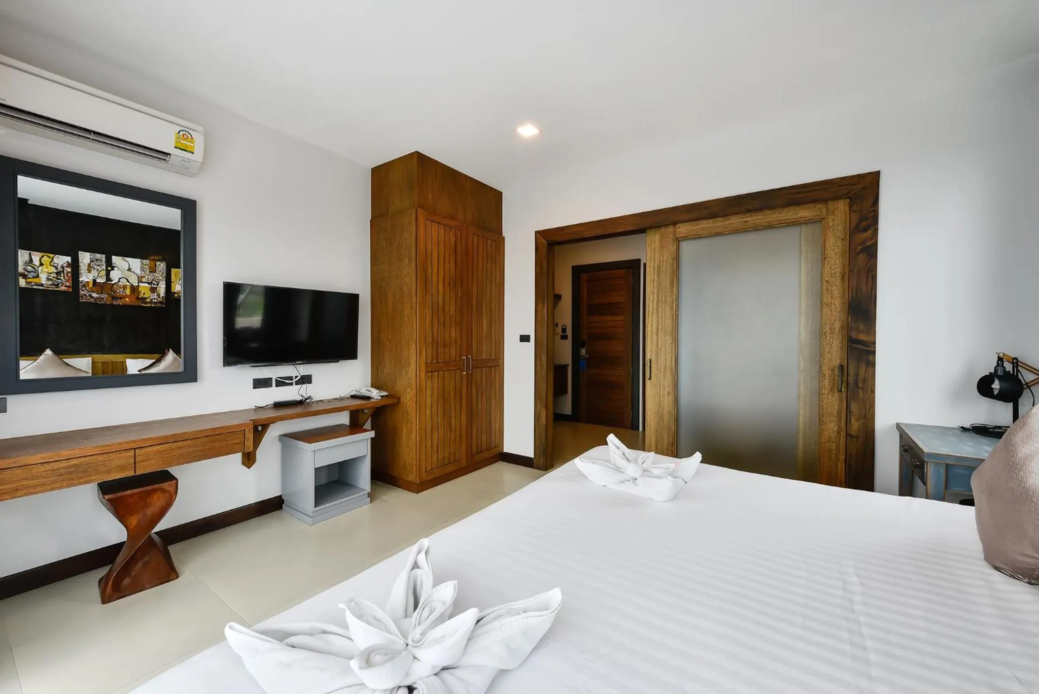 Bed in Casa Bella Phuket