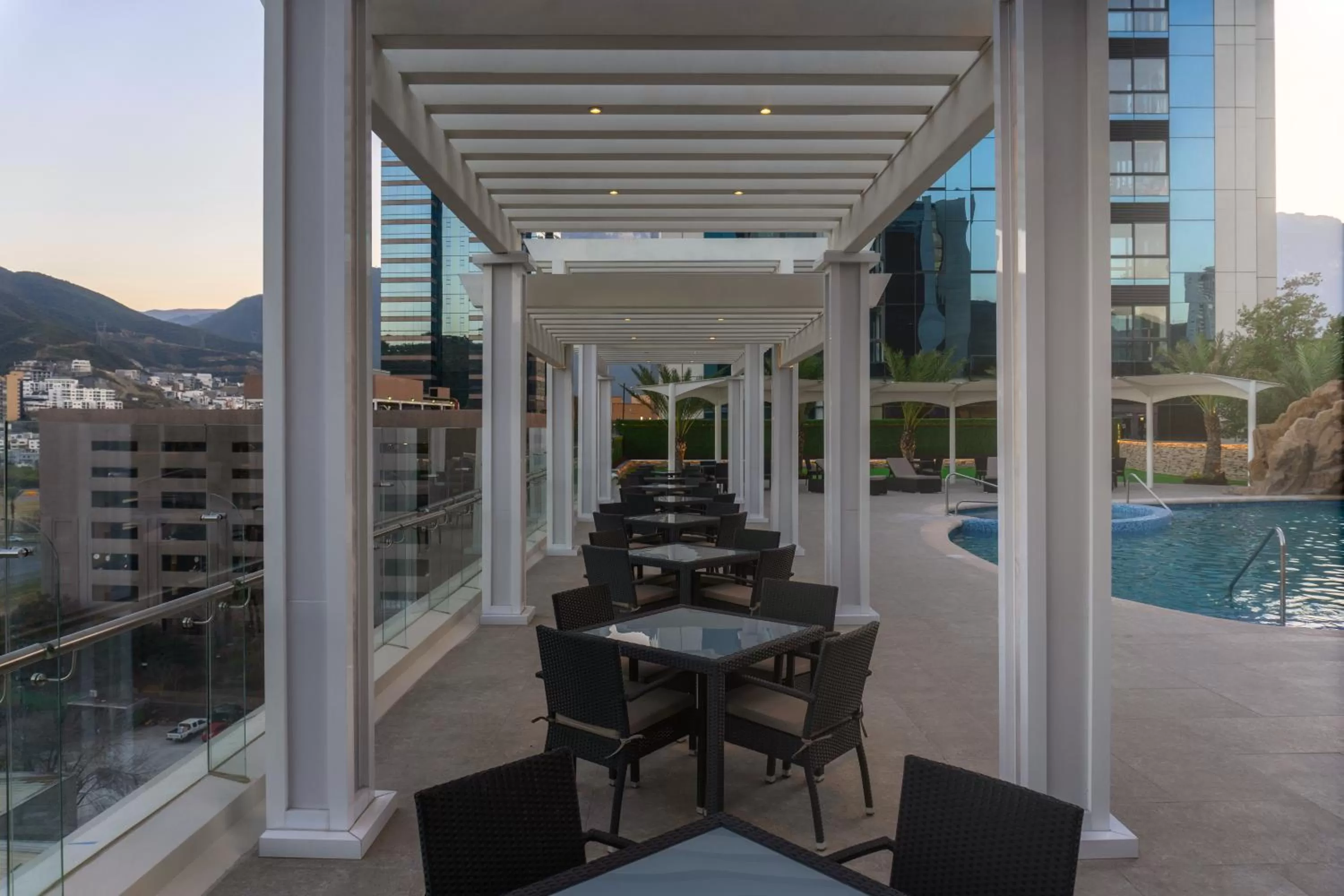 Bird's eye view in Safi Royal Luxury Metropolitan