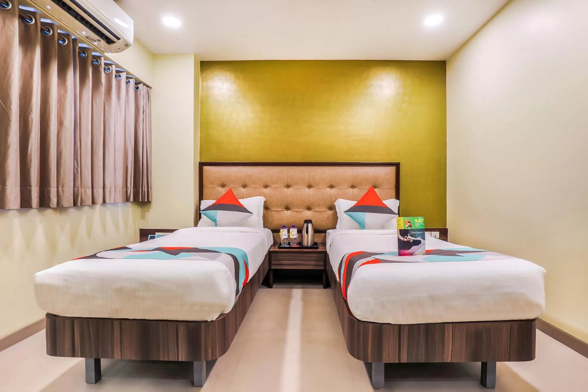 Bedroom, Bed in FabHotel Landmark Residency - Nr MIDC Turbhe