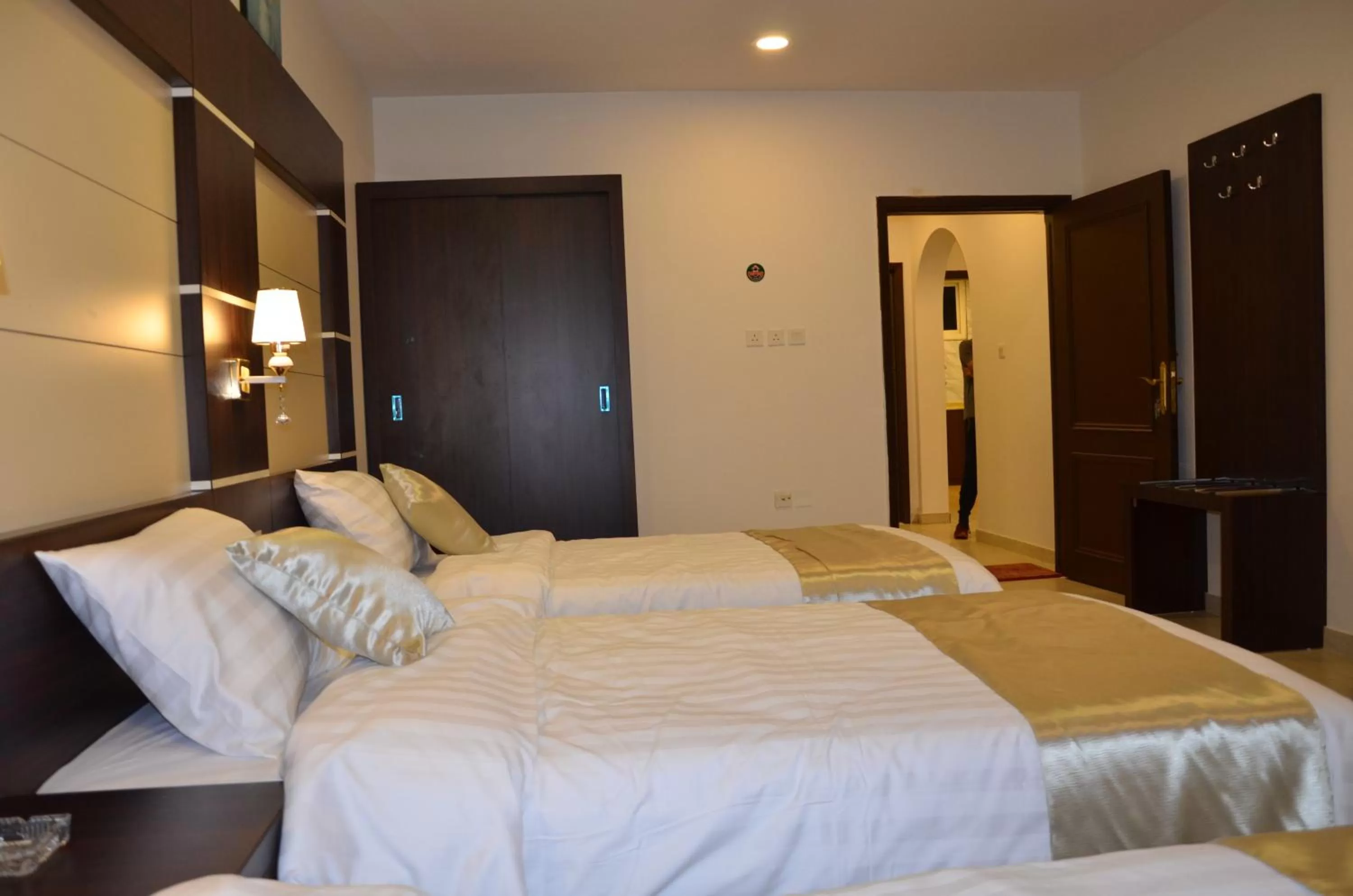 Bed in Jazan Heart Hotel