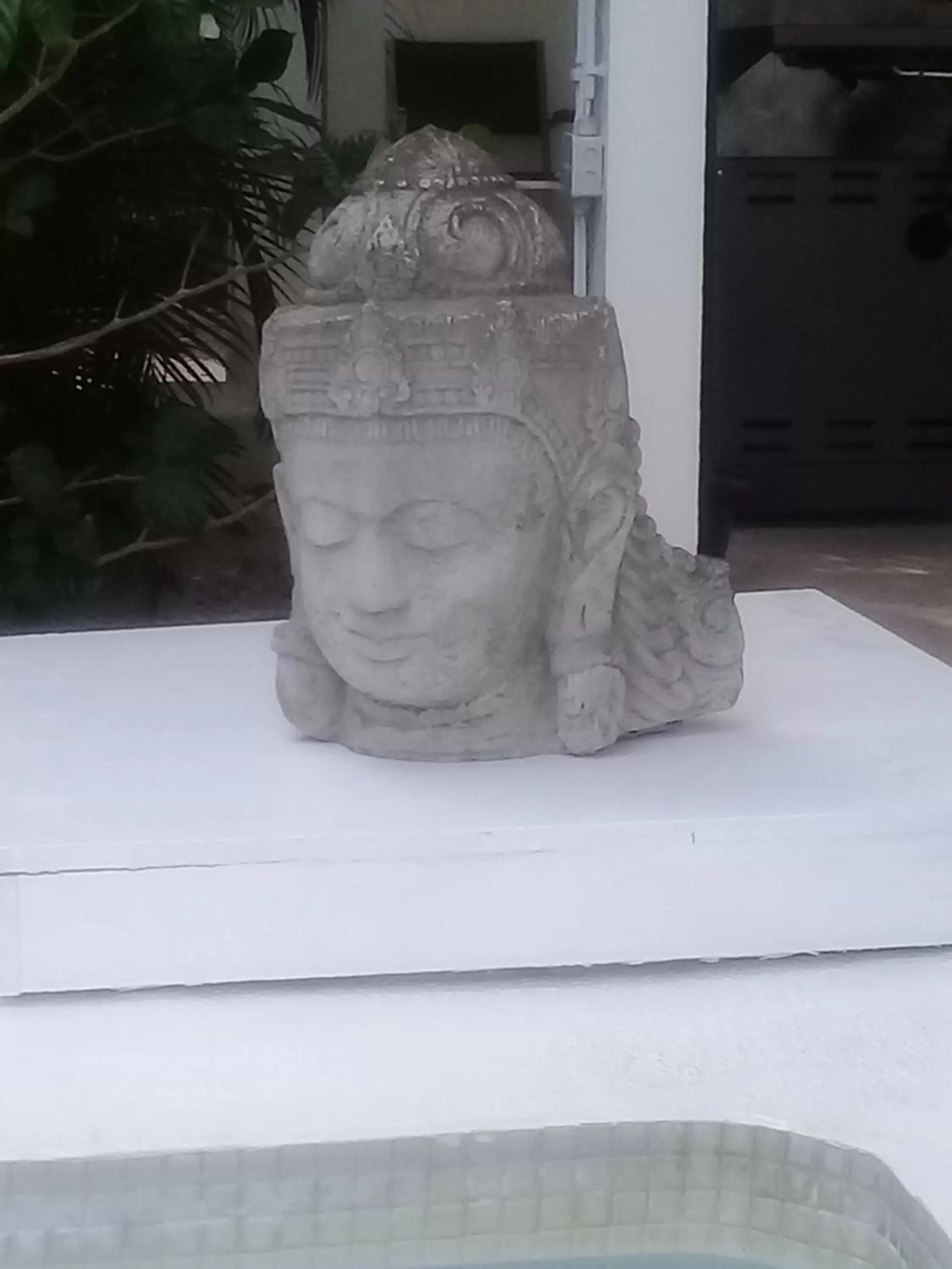 Decorative detail in B&B Sombre di Kabana