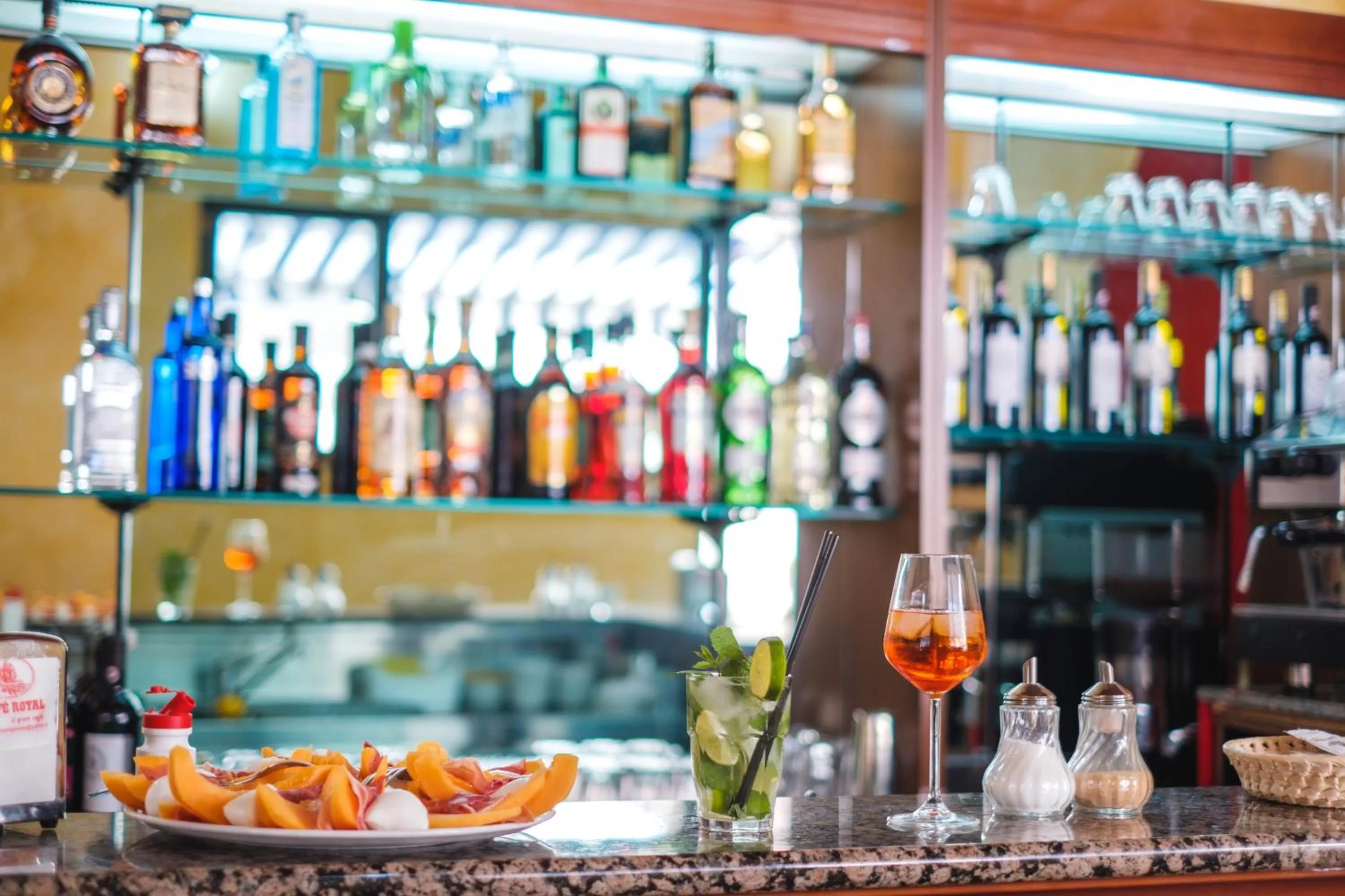 Food close-up in Hotel Firenze 2000