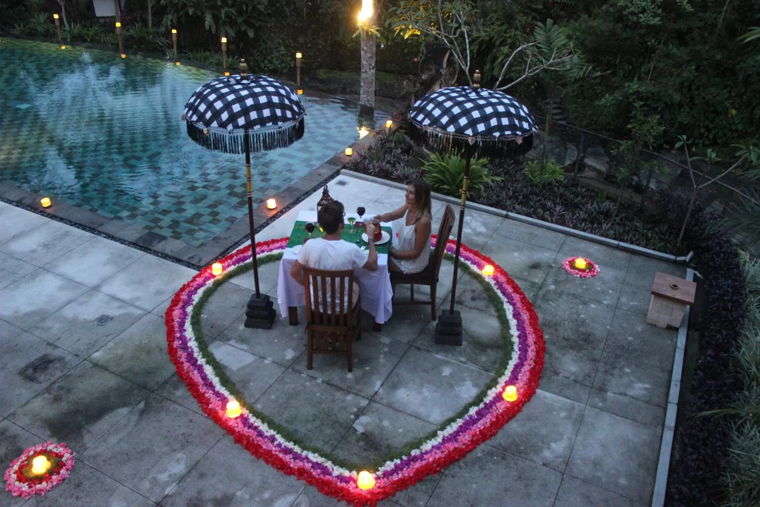 Patio in Labak River Hotel by EPS