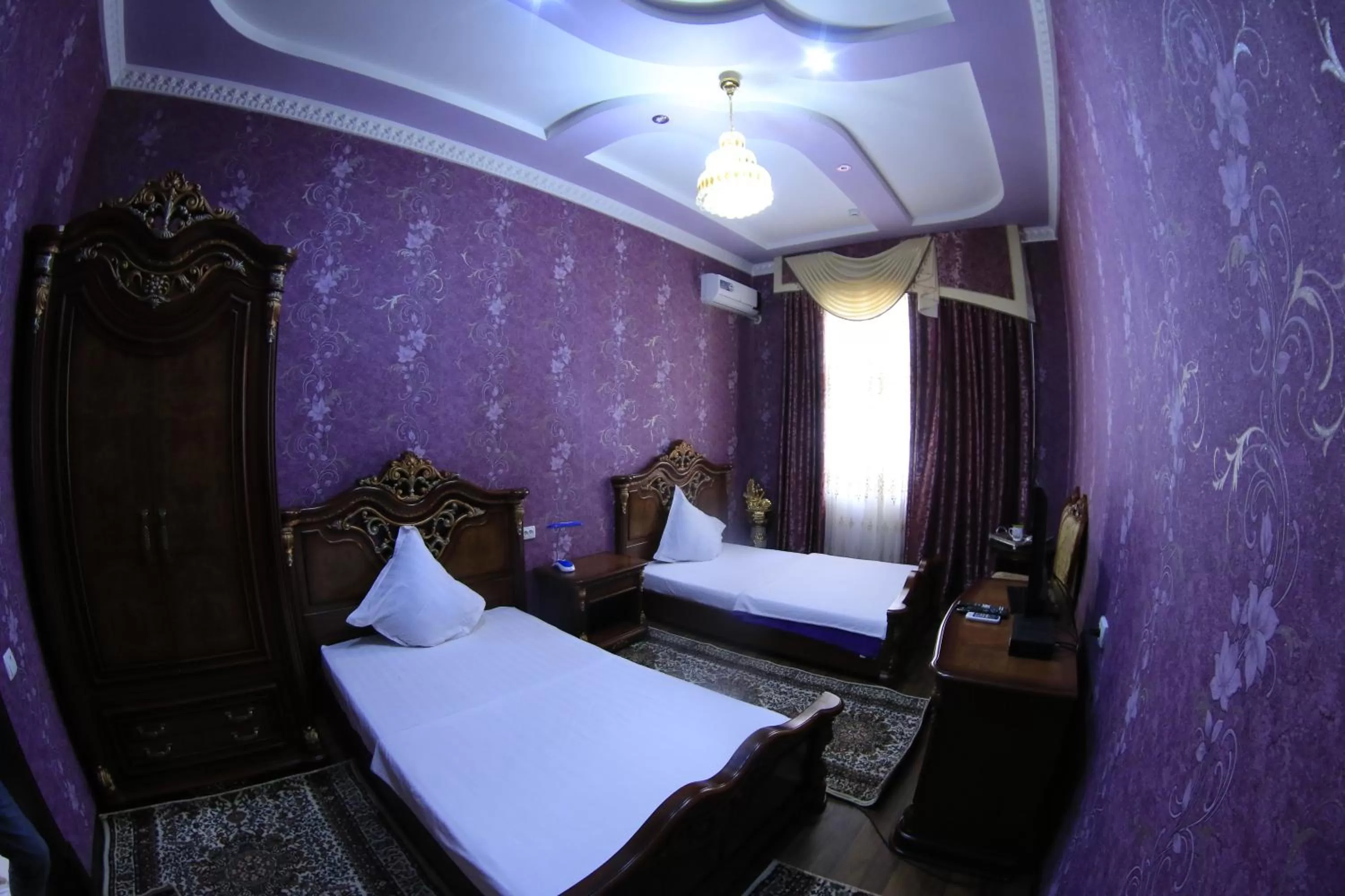 Bed in Hotel Nurafshon Boutique