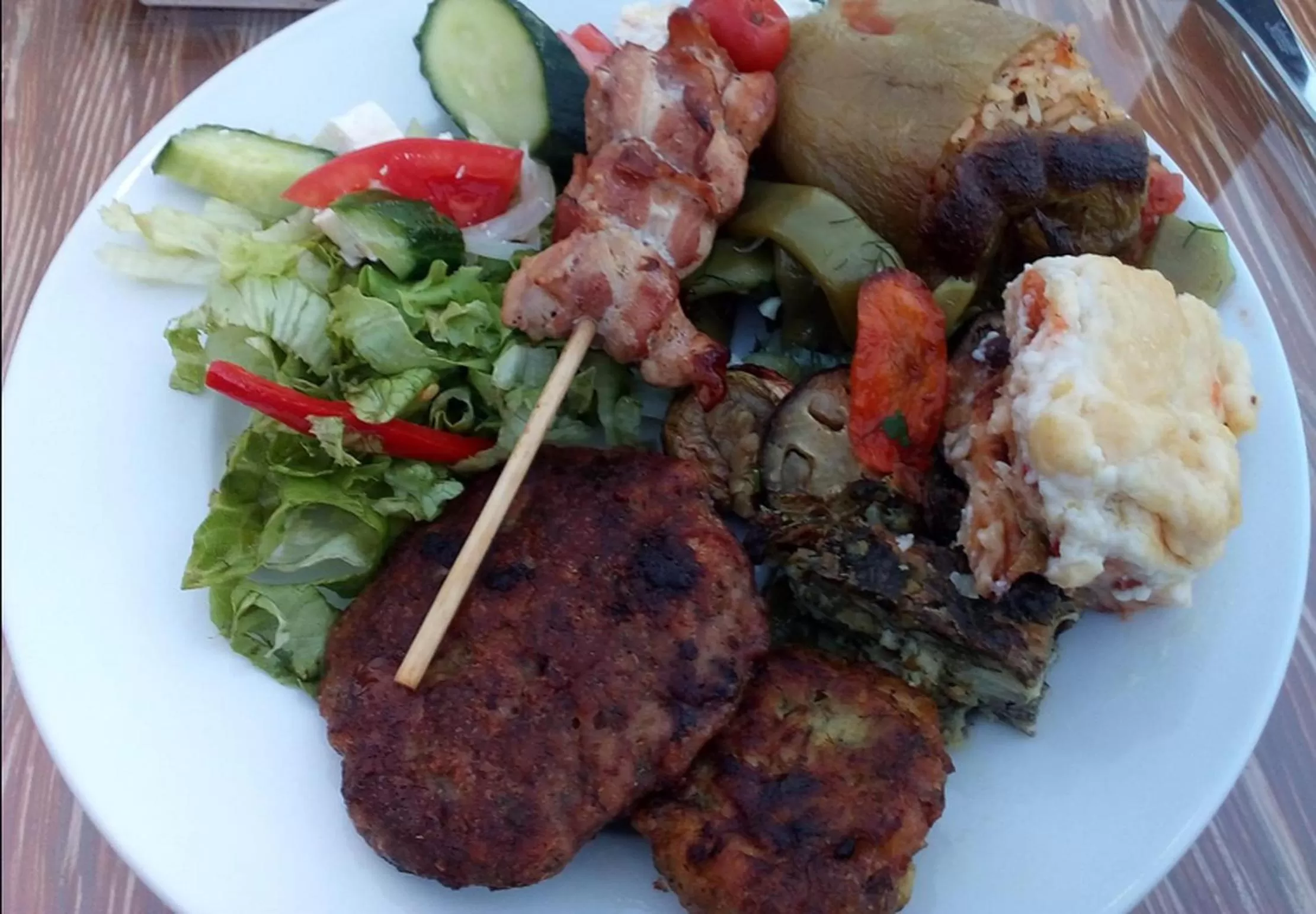 Food in Hotel The First