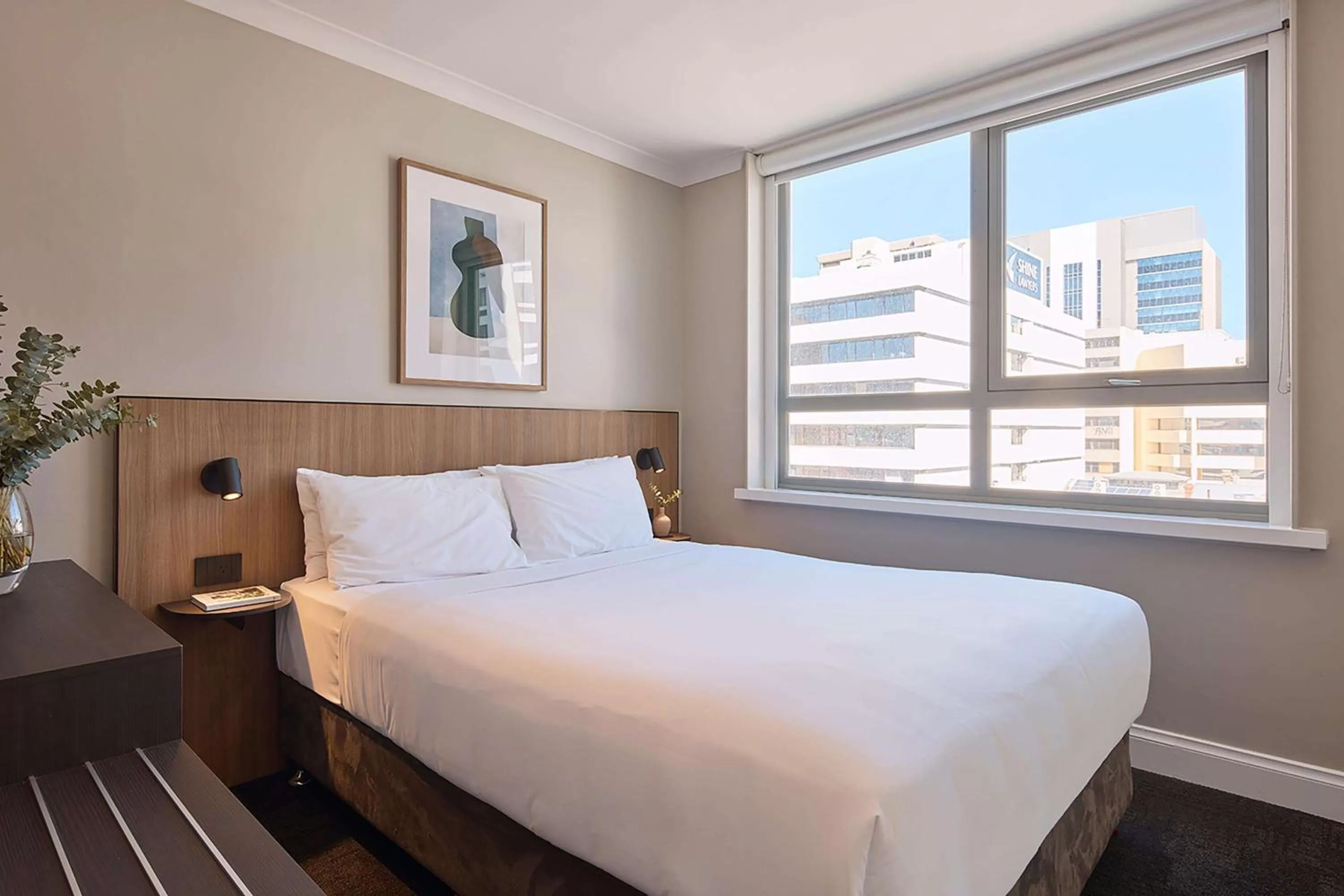 Bedroom, Bed in Pensione Hotel Perth