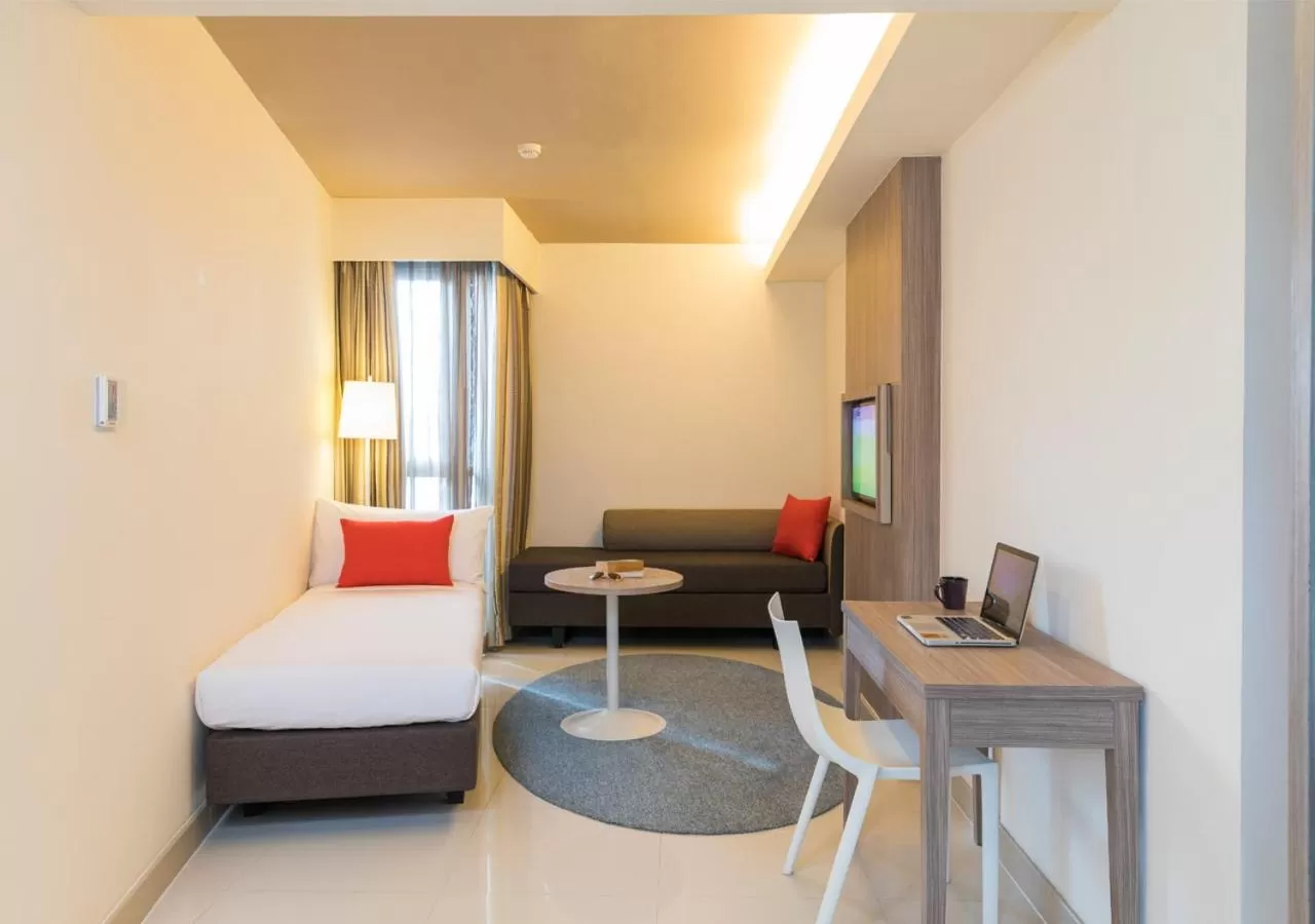 Bed in Travelodge Pattaya