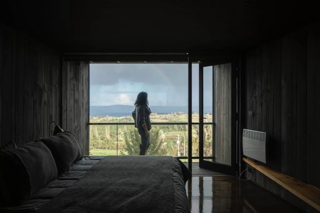 Bedroom in Hotel & Cava Estancia Rilán