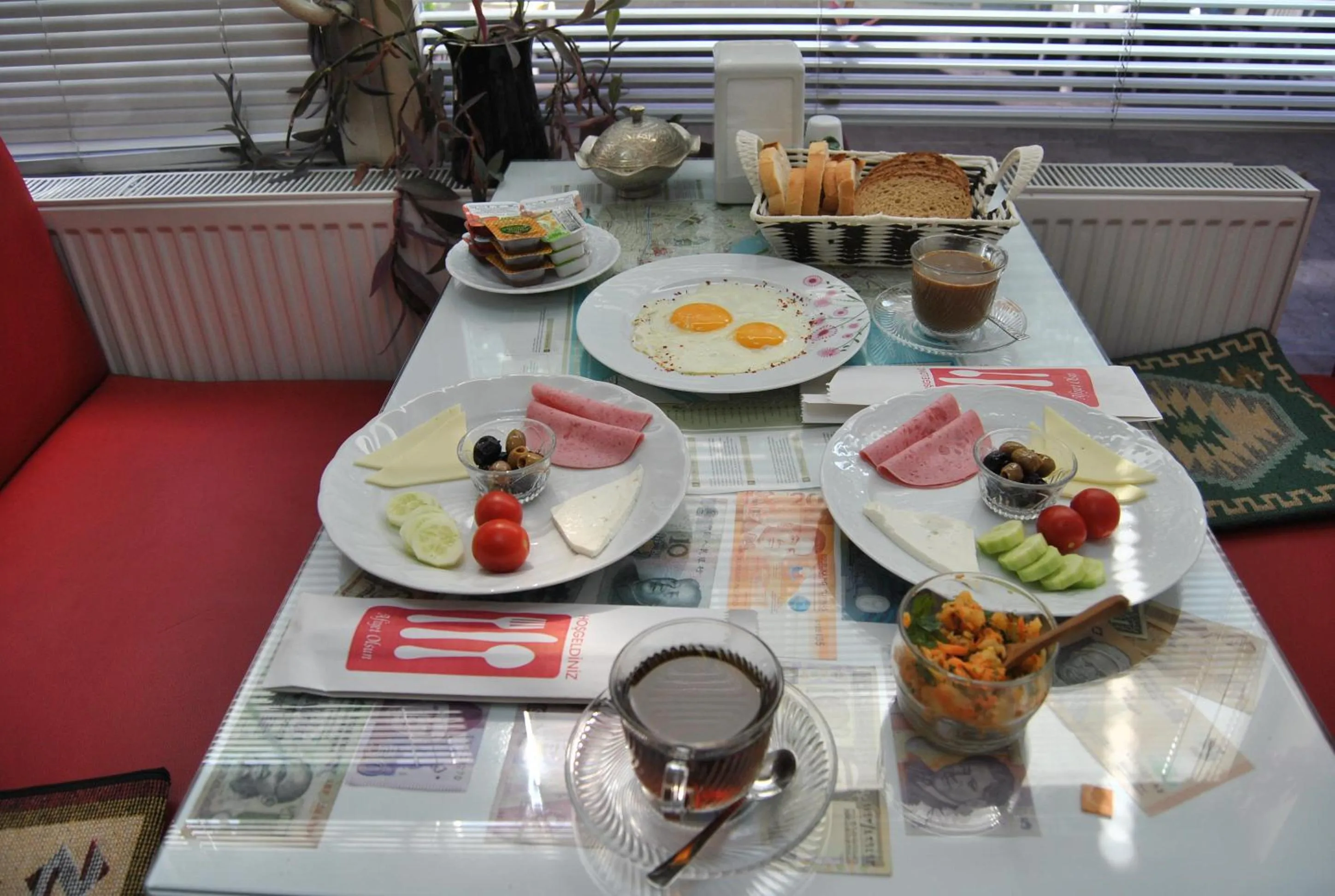 Continental breakfast in Lotus Hotel