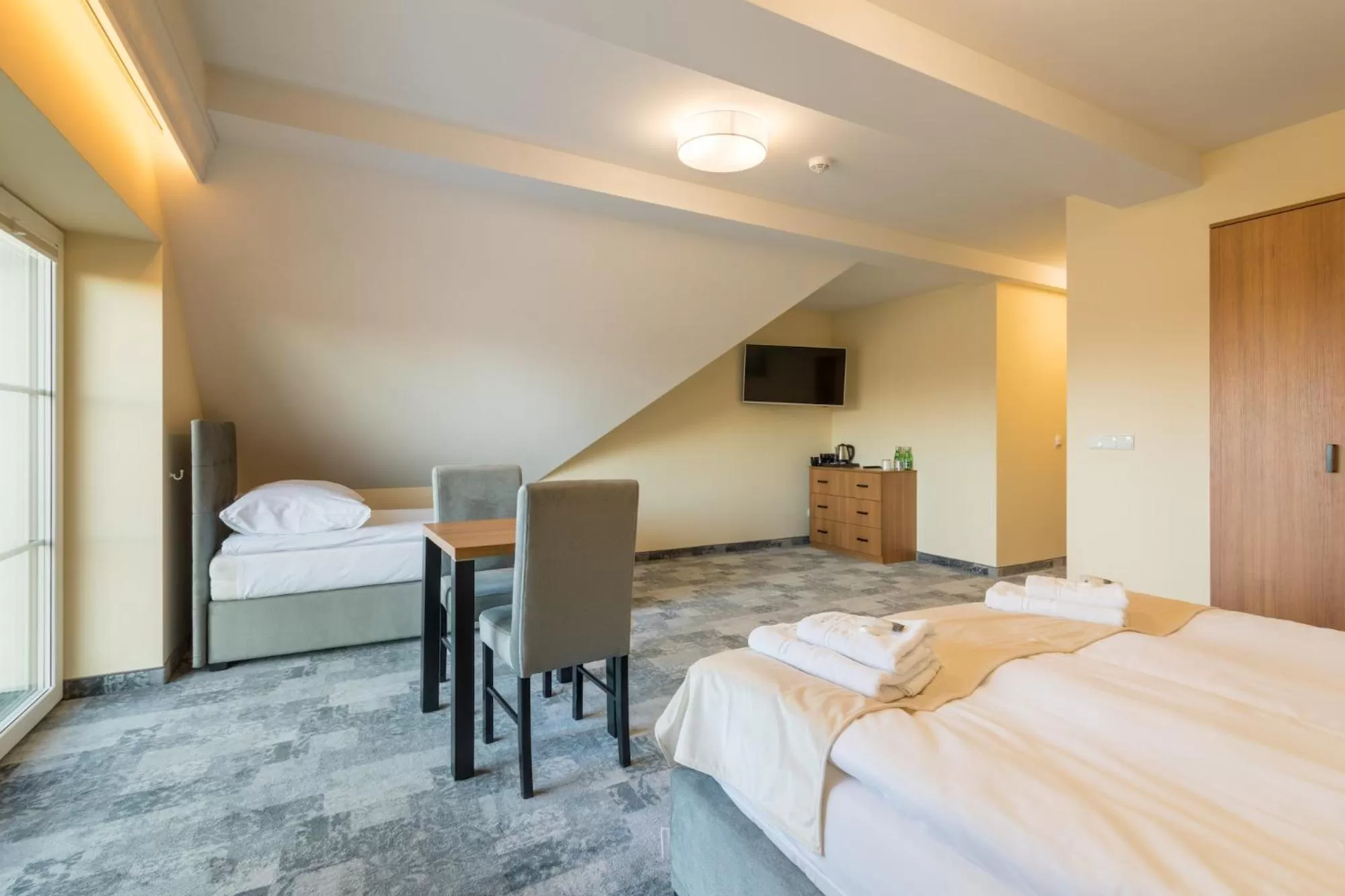 Bed in Hotel Perła Dunajca