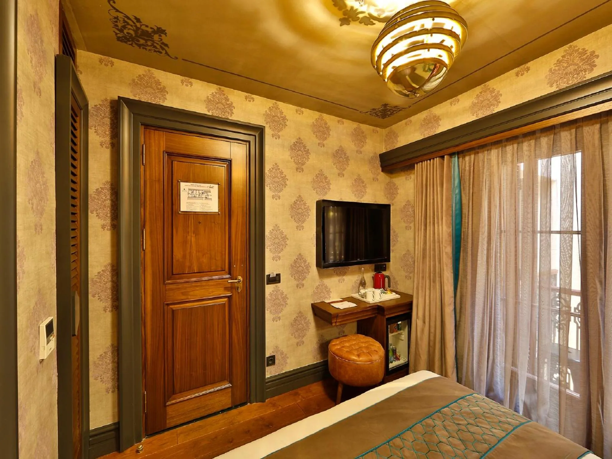 Coffee/tea facilities, Bed in Sanat Boutique Hotel Pera