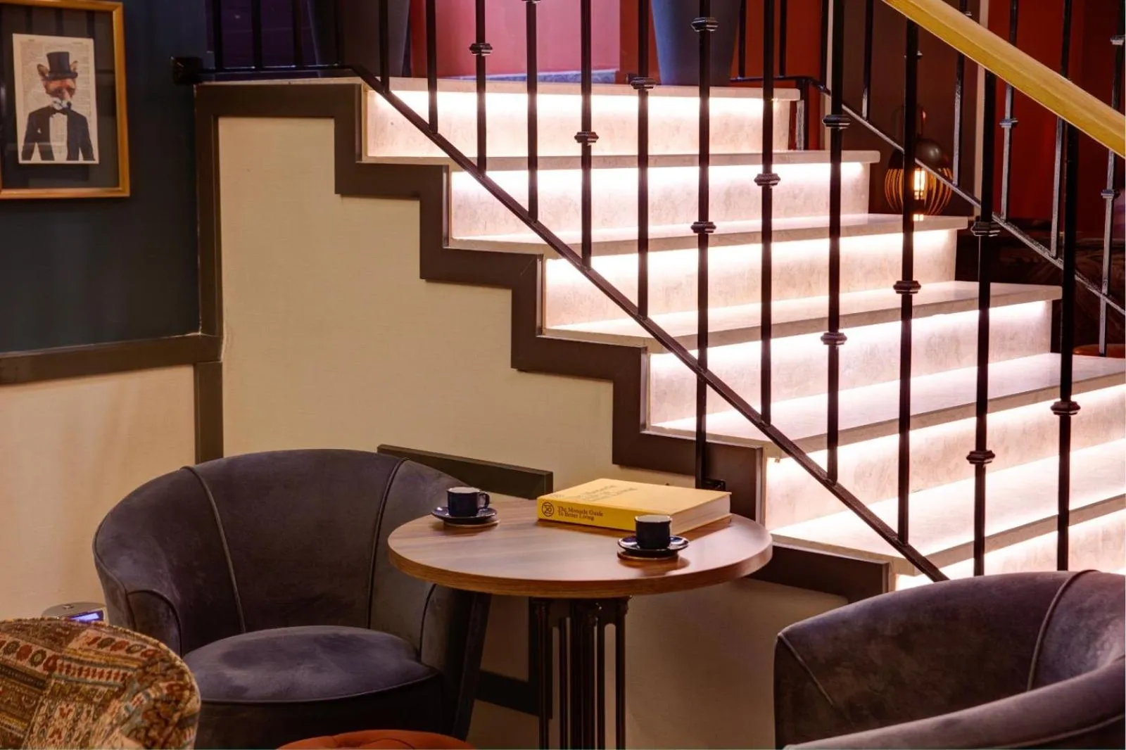 Lobby or reception in The Fox Hotel