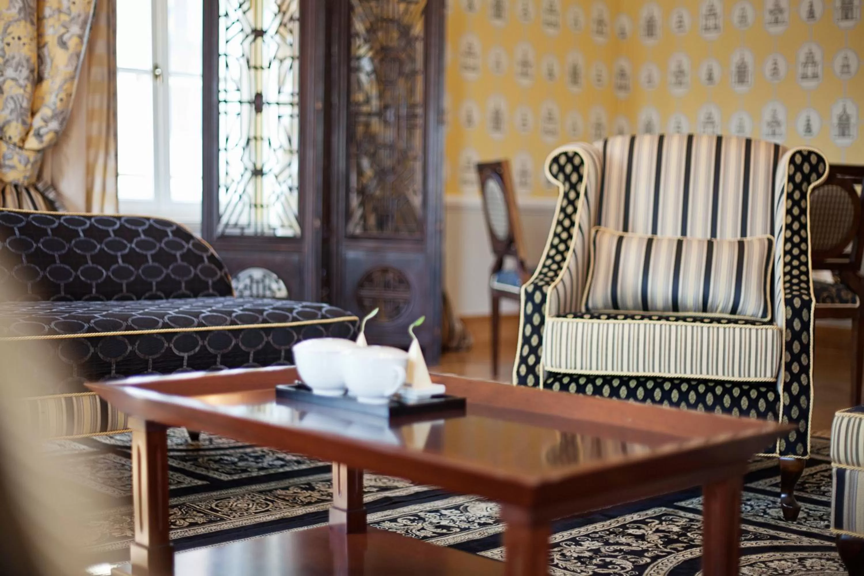 Living room in The Bonerowski Palace Boutique Hotel