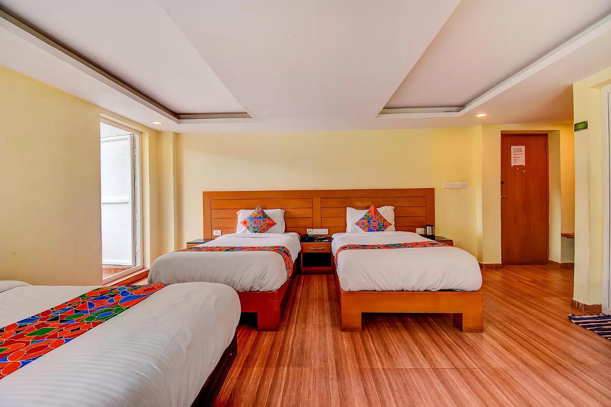 Bed in FabHotel Abirami Grand Inn - Nr Bryant Park