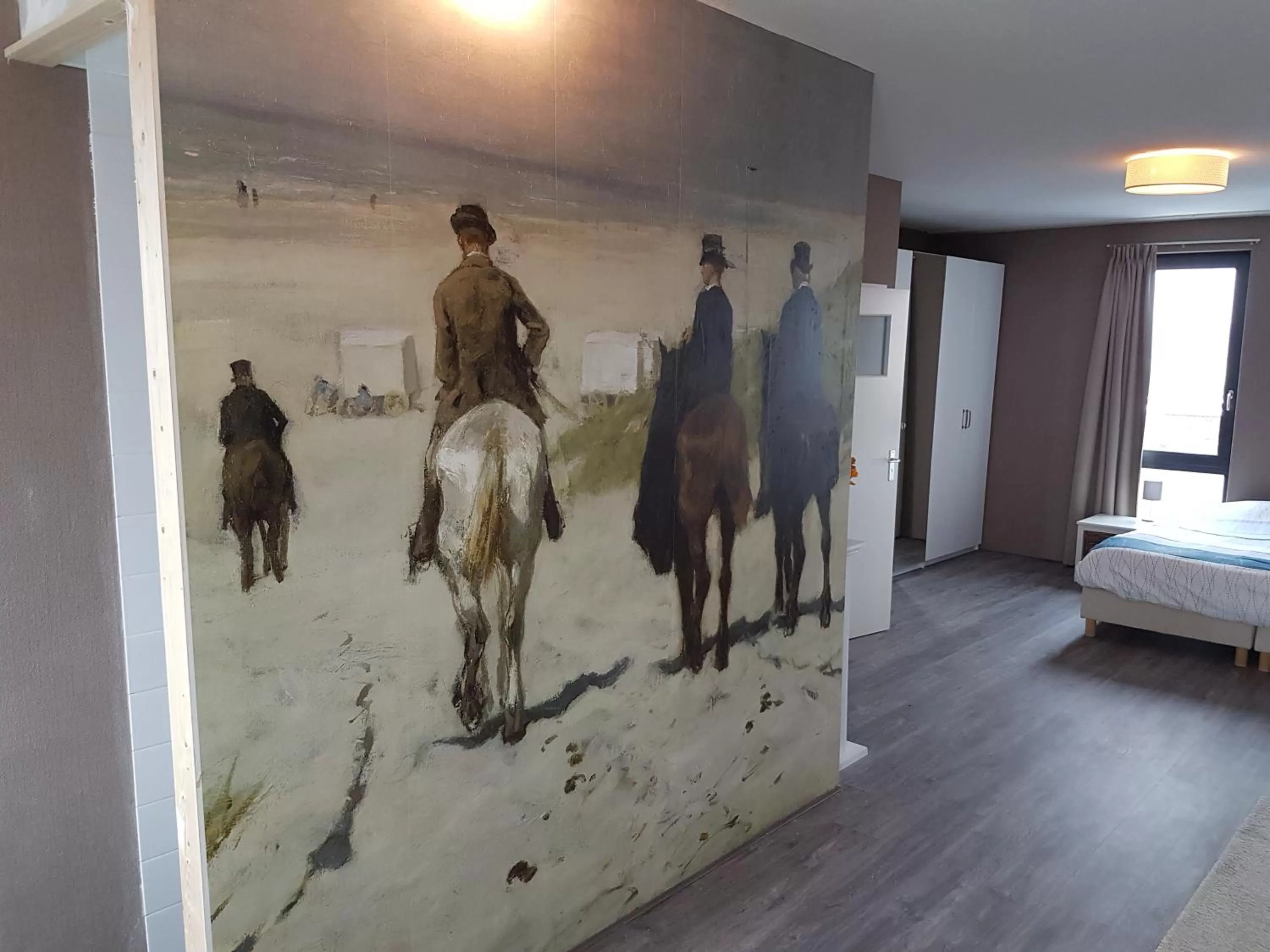 Bed in B&B Beach Inn