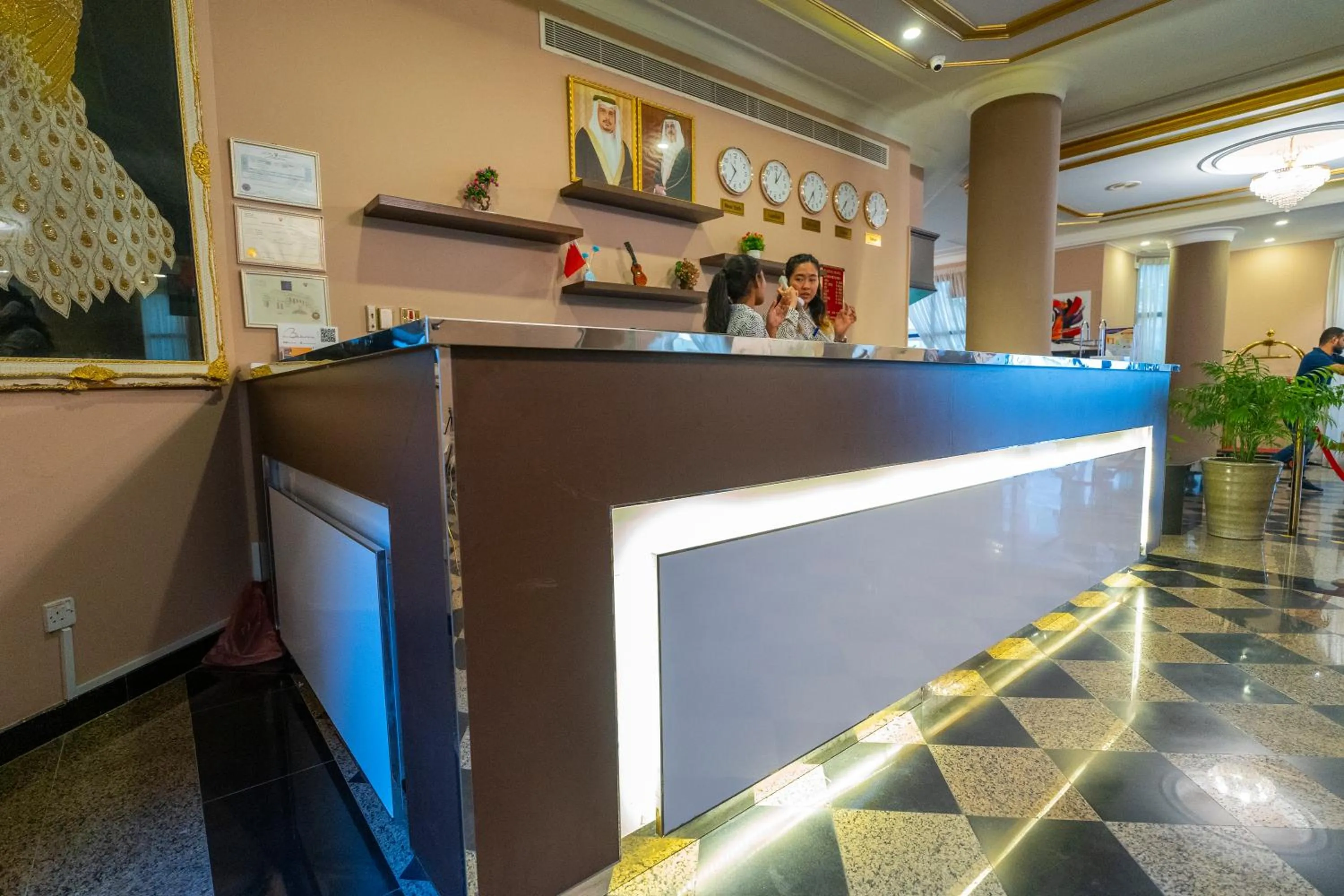 Lobby or reception in Majestic Hotel