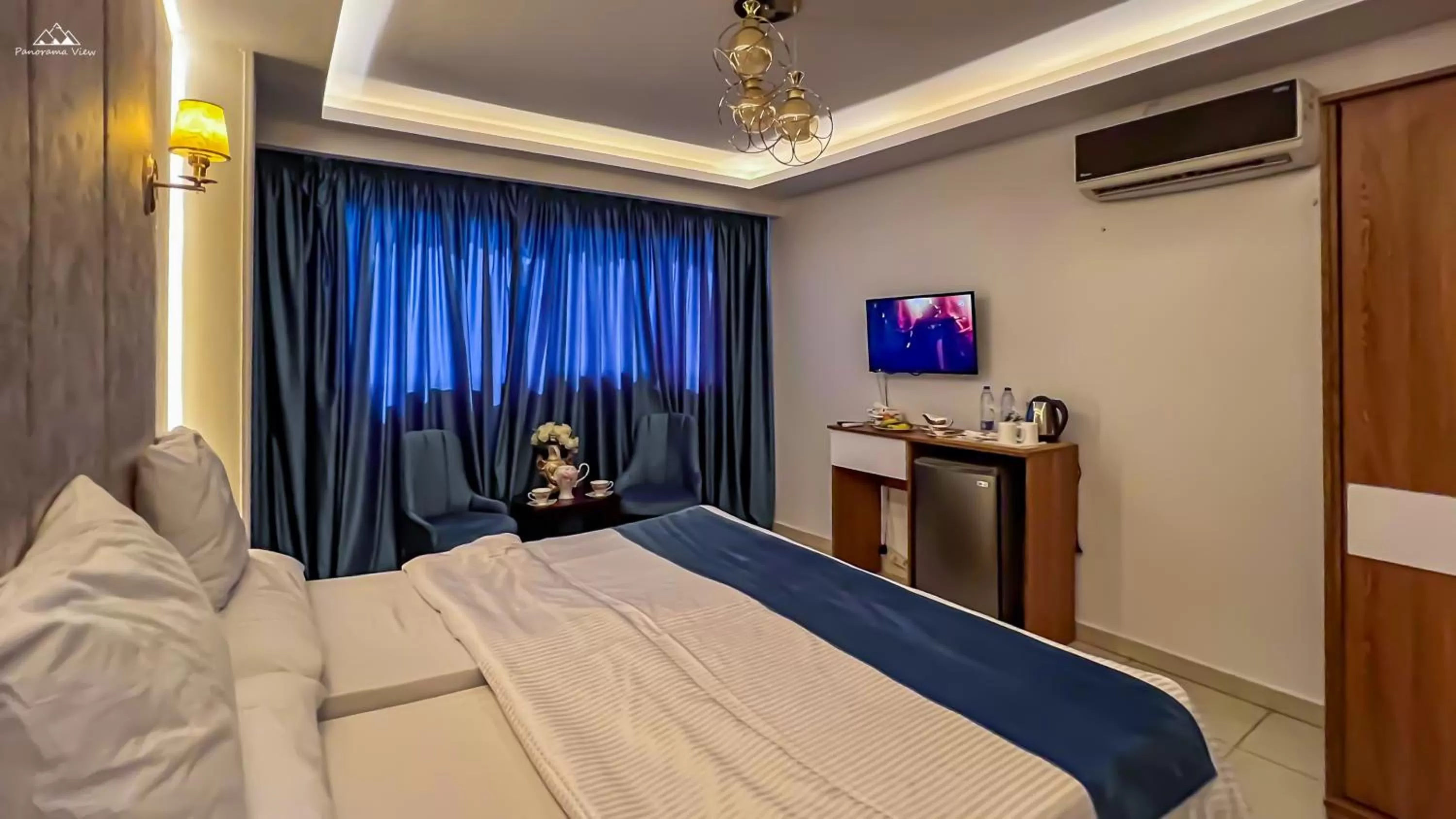 TV and multimedia, Bed in PANORAMA view pyramids