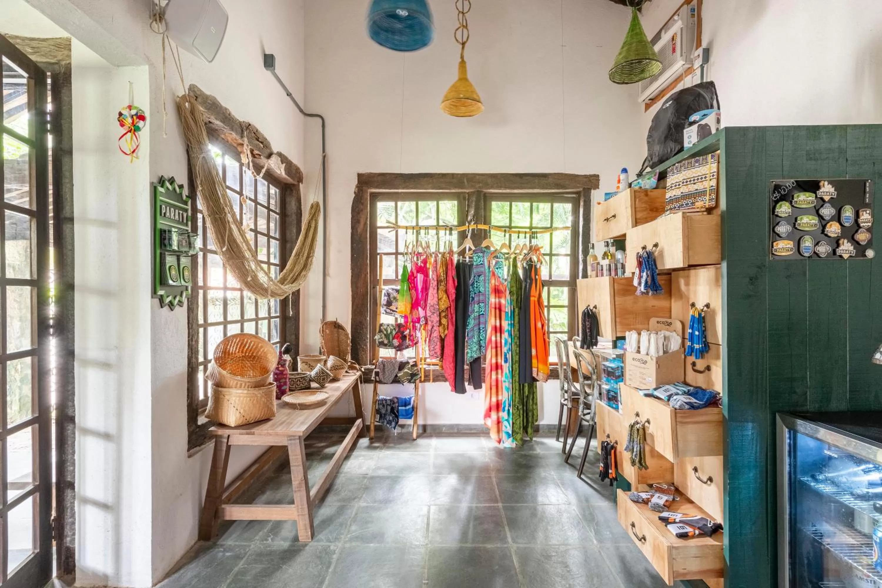 On-site shops in Selina Paraty
