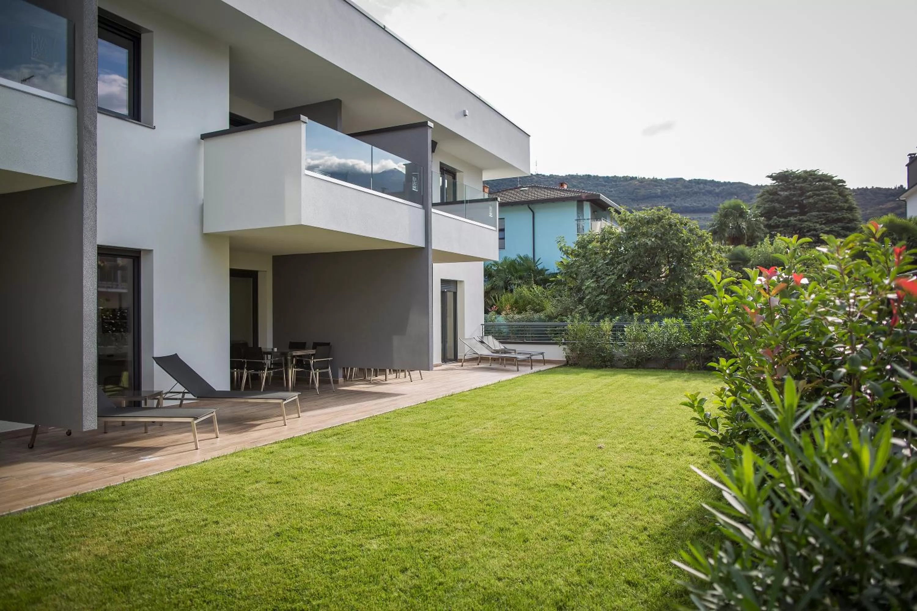 Garden in Riva Lake Lodge