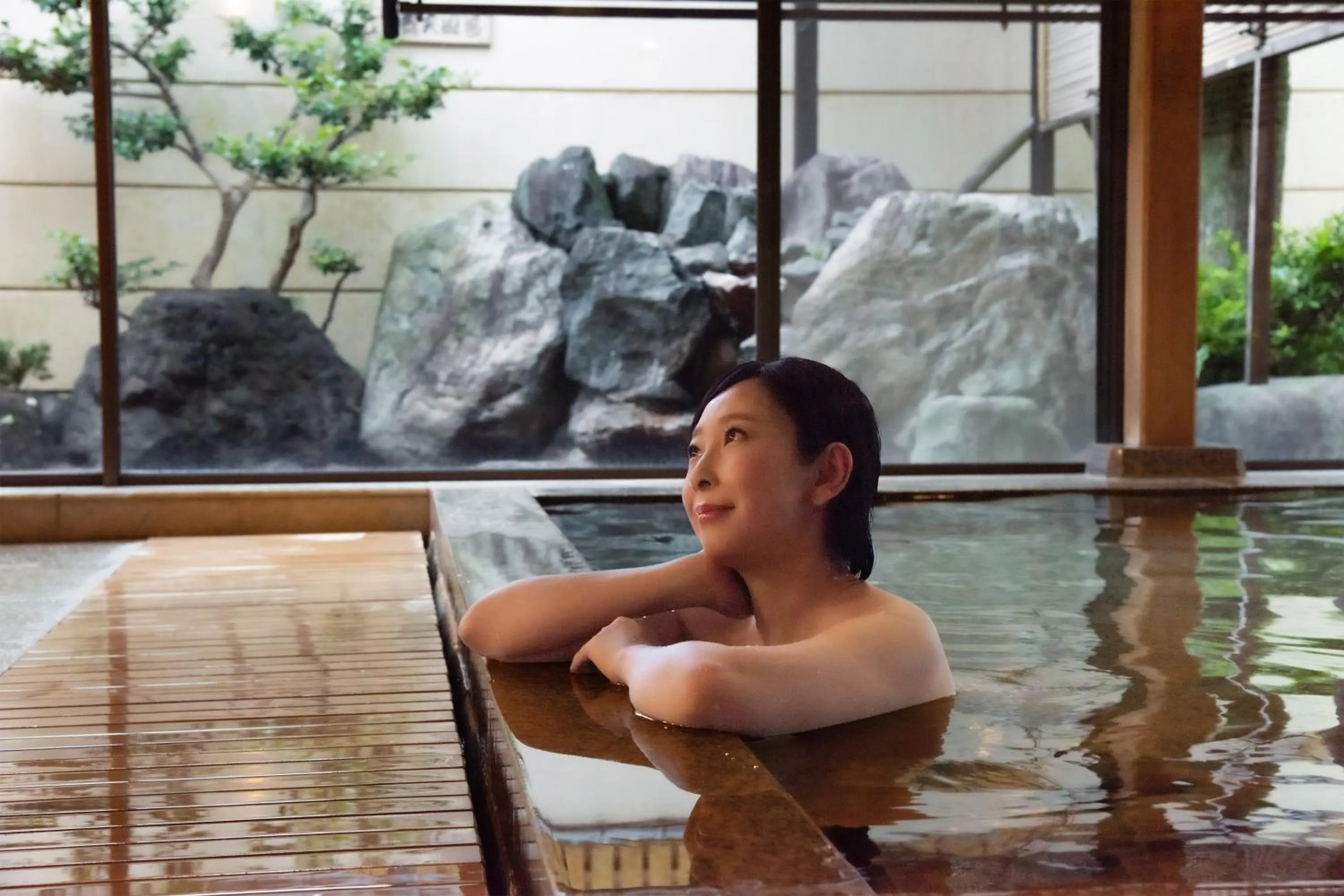 Public Bath in Hotel Hagoromo