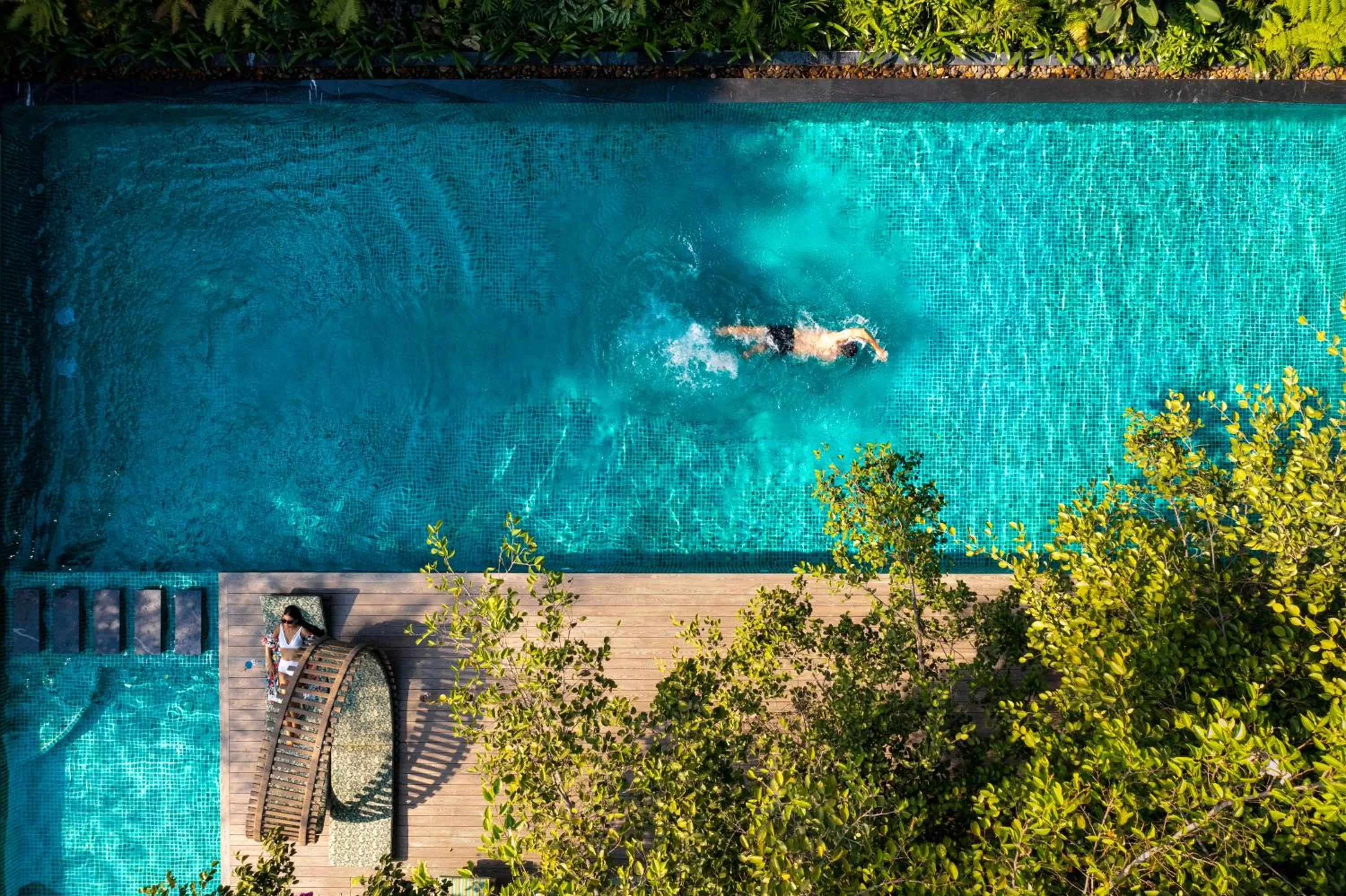 Swimming pool in An Lam Retreats Saigon River
