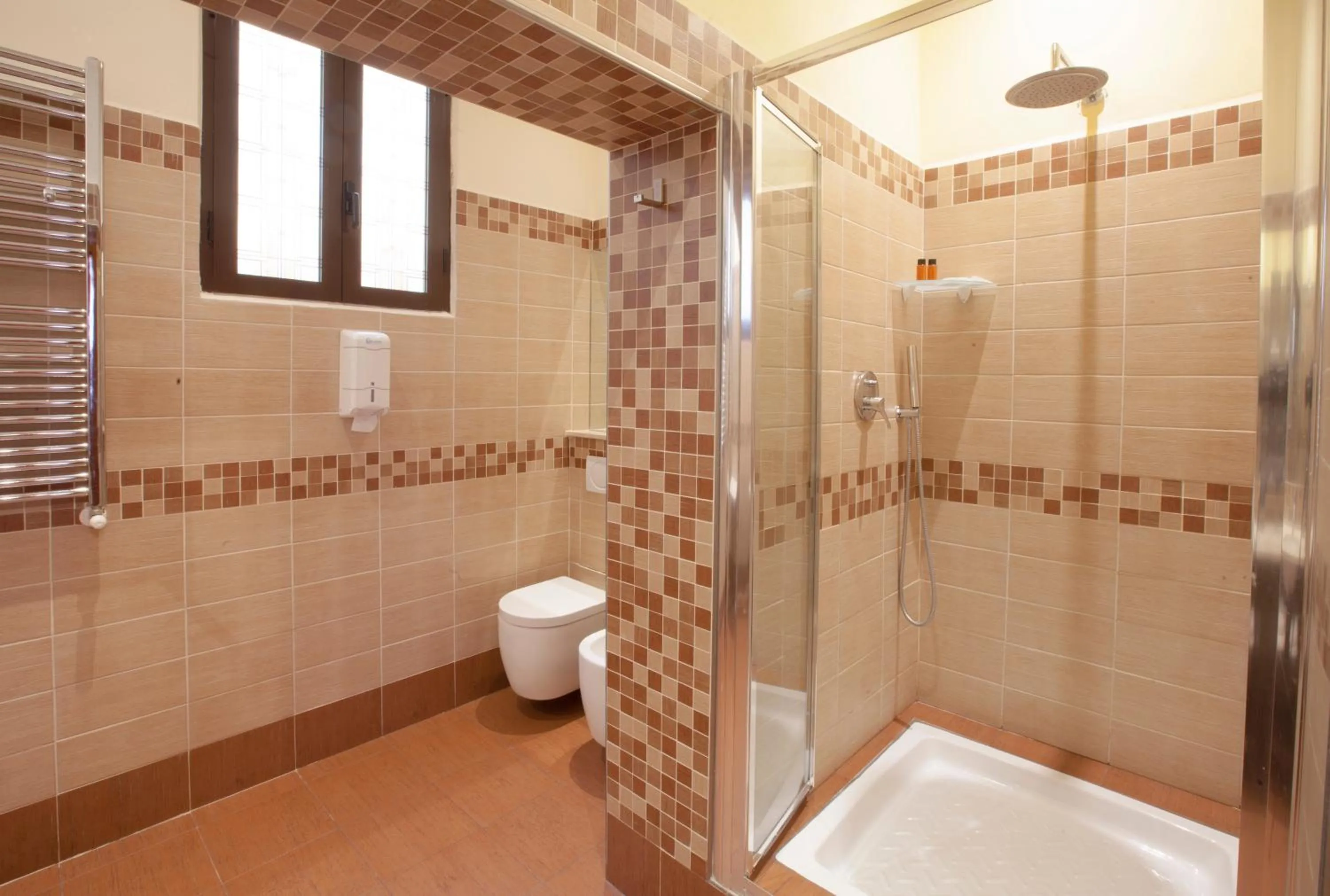 Shower in Hotel Ester