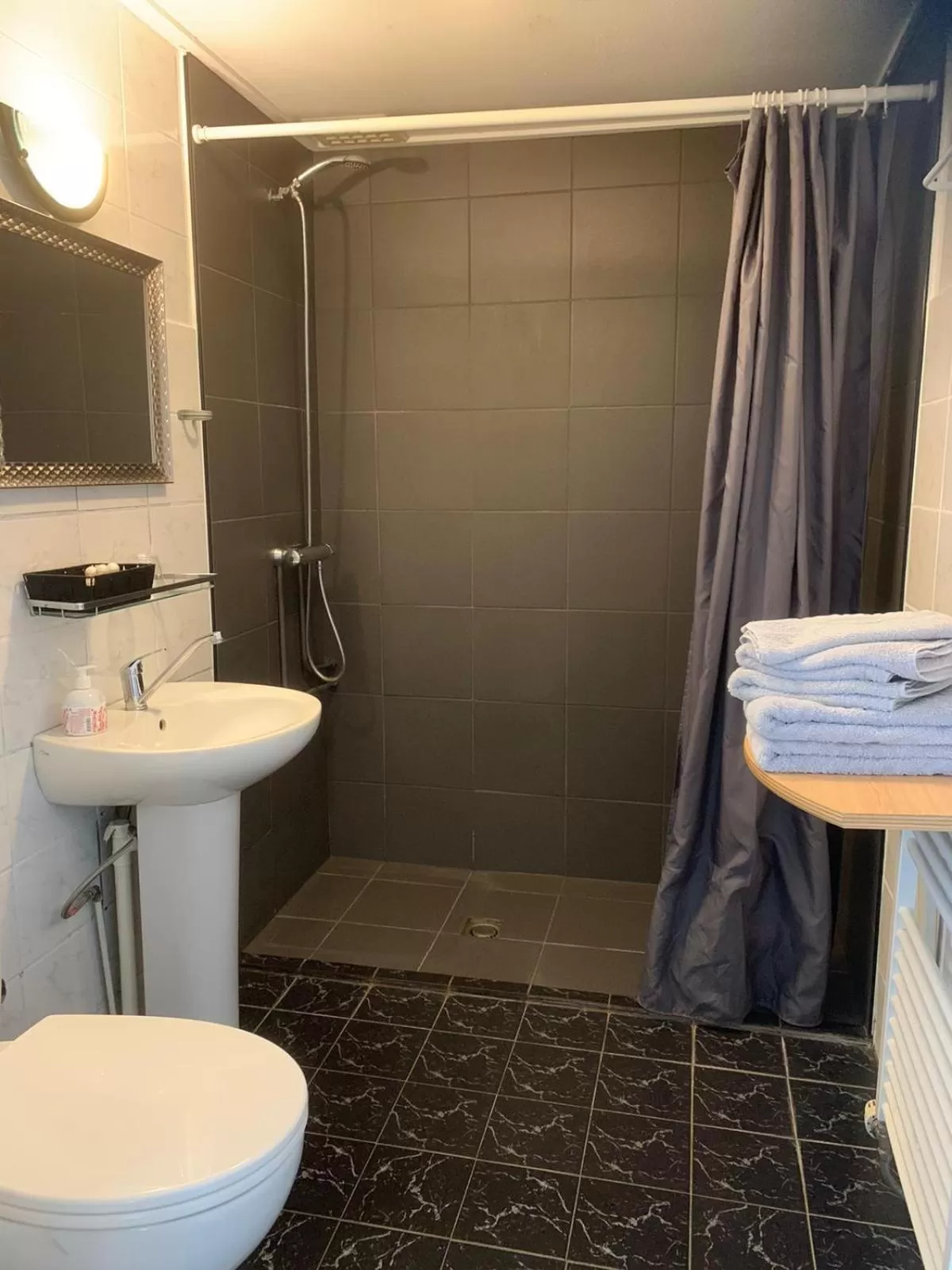 Shower in HCR de Schelphoek