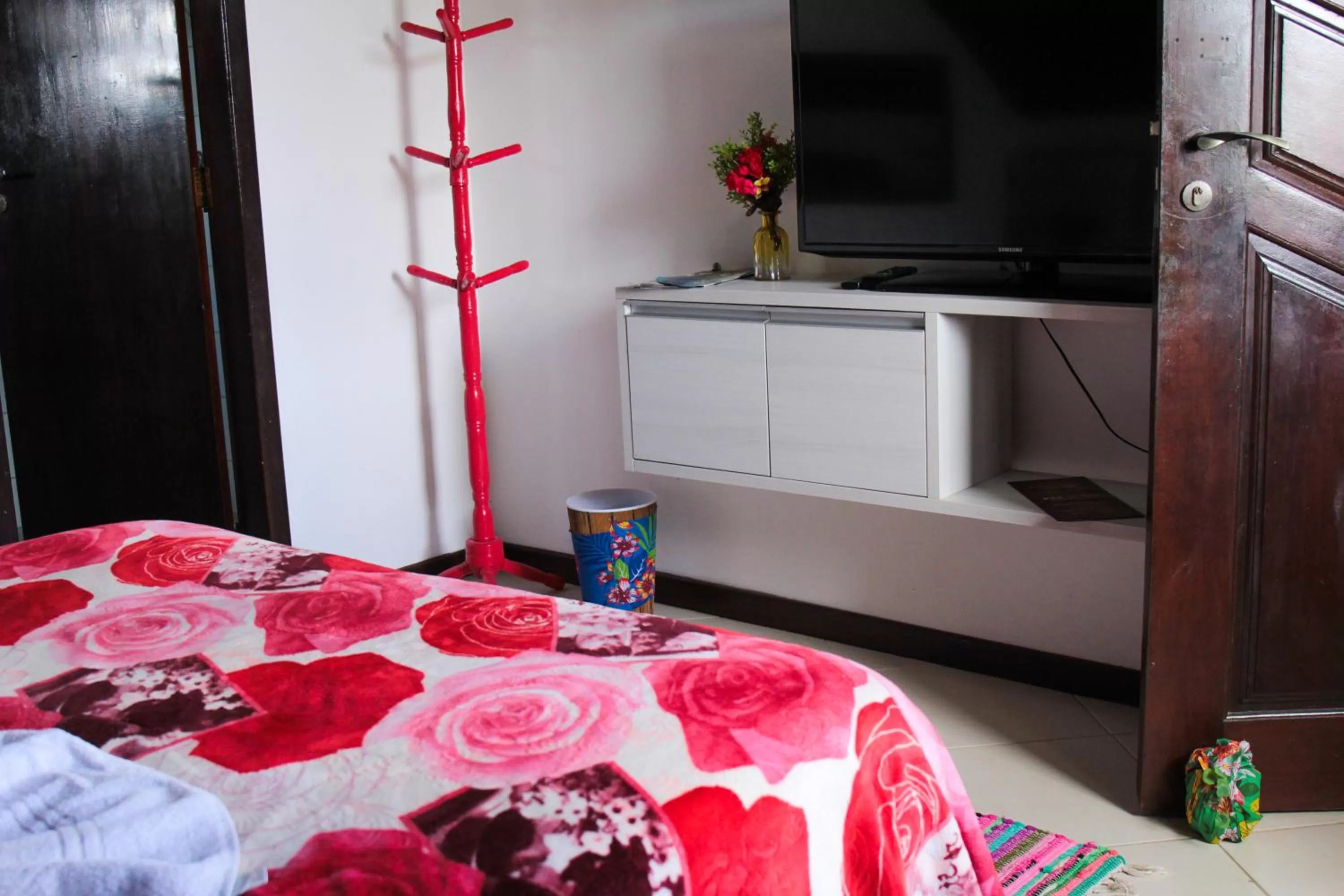 Bed in Pousada OceAnas Frente Mar Estaleiro