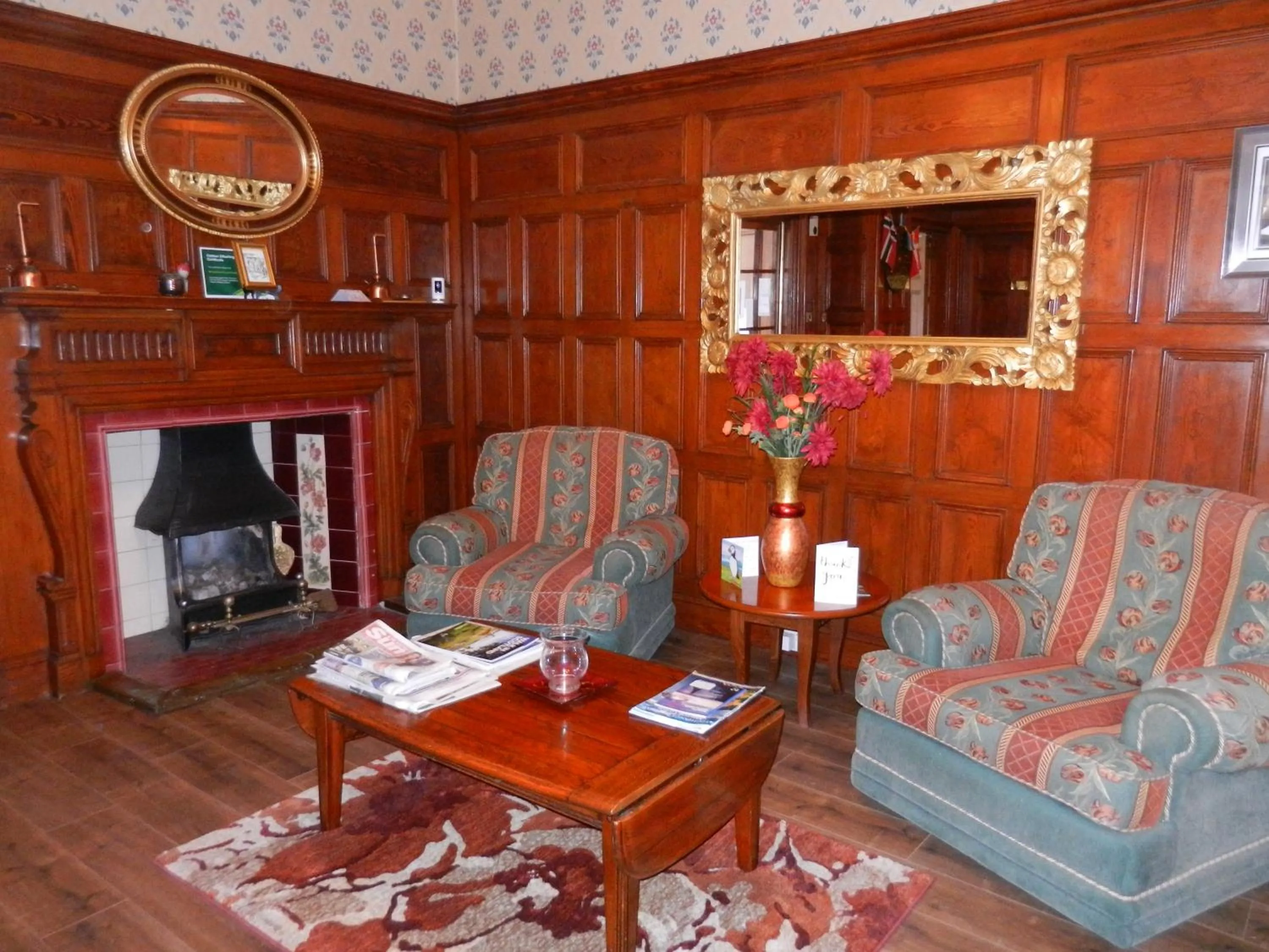 Lobby or reception in Mansfield Castle Hotel