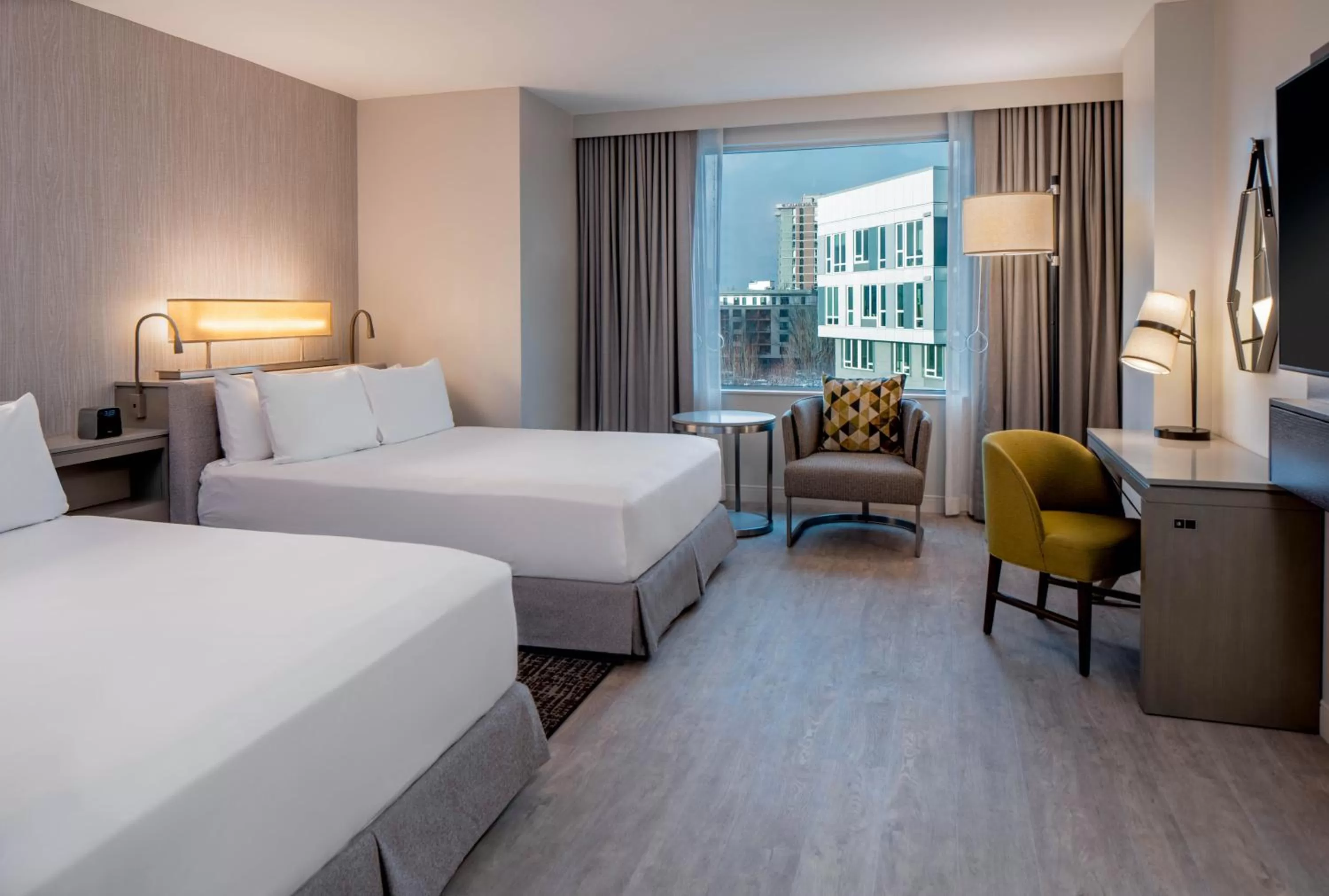 Bedroom, Bed in Hyatt Regency Portland at the Oregon Convention Center