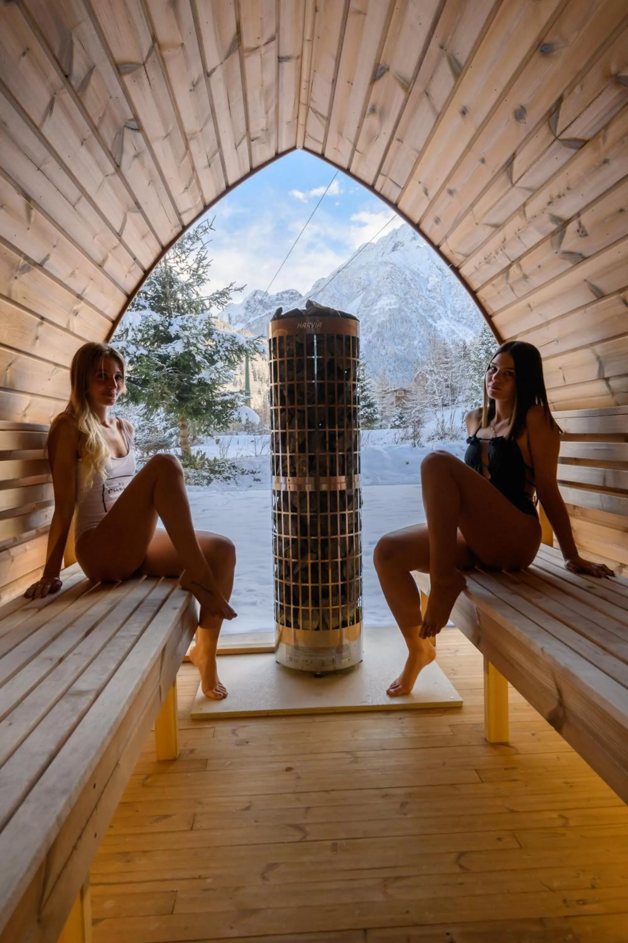 Sauna in Hotel Garni Pegrà