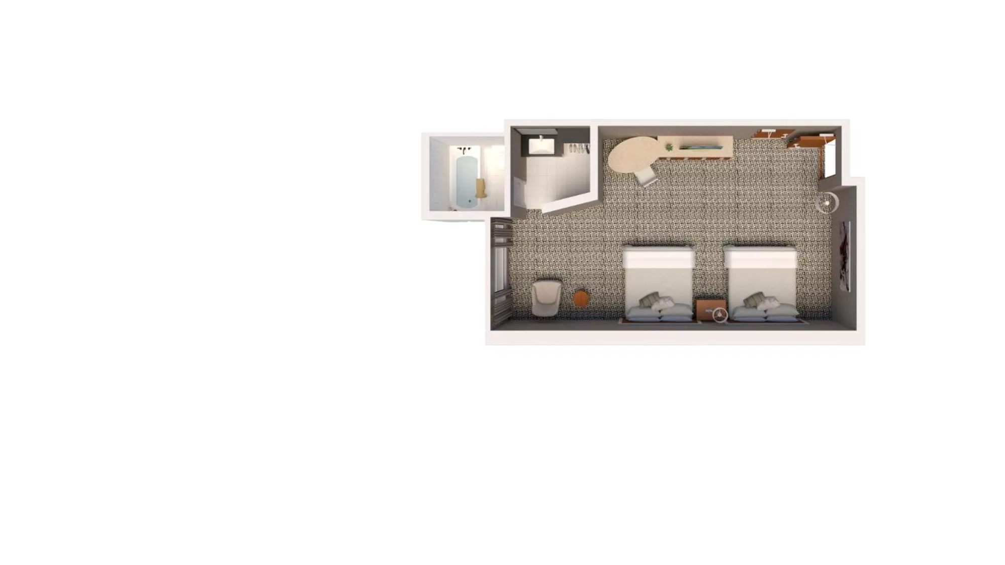 Floor plan in Plaza Hotel & Casino
