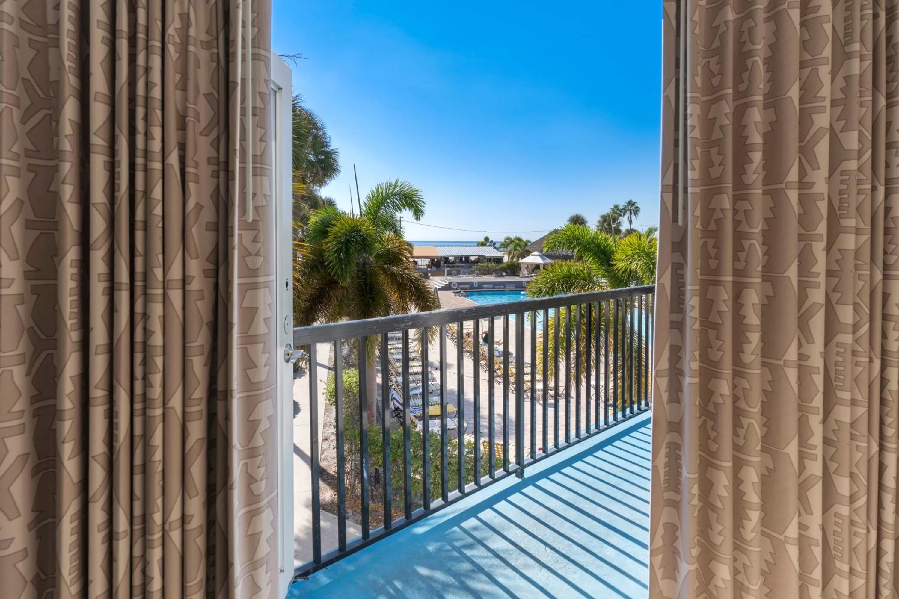 Balcony/Terrace in Postcard Inn On The Beach