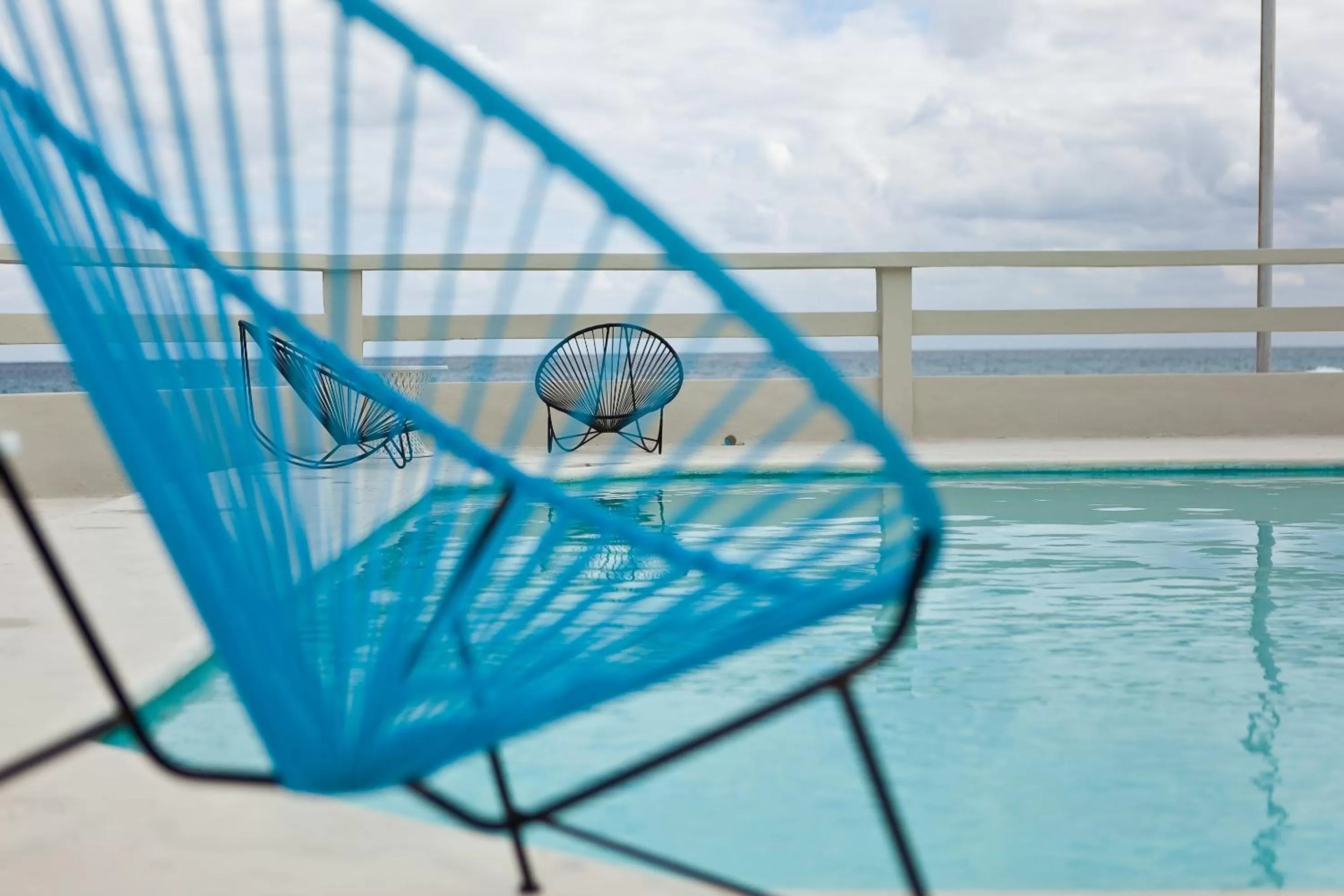 Swimming pool in Rocamar Hotel Isla Mujeres