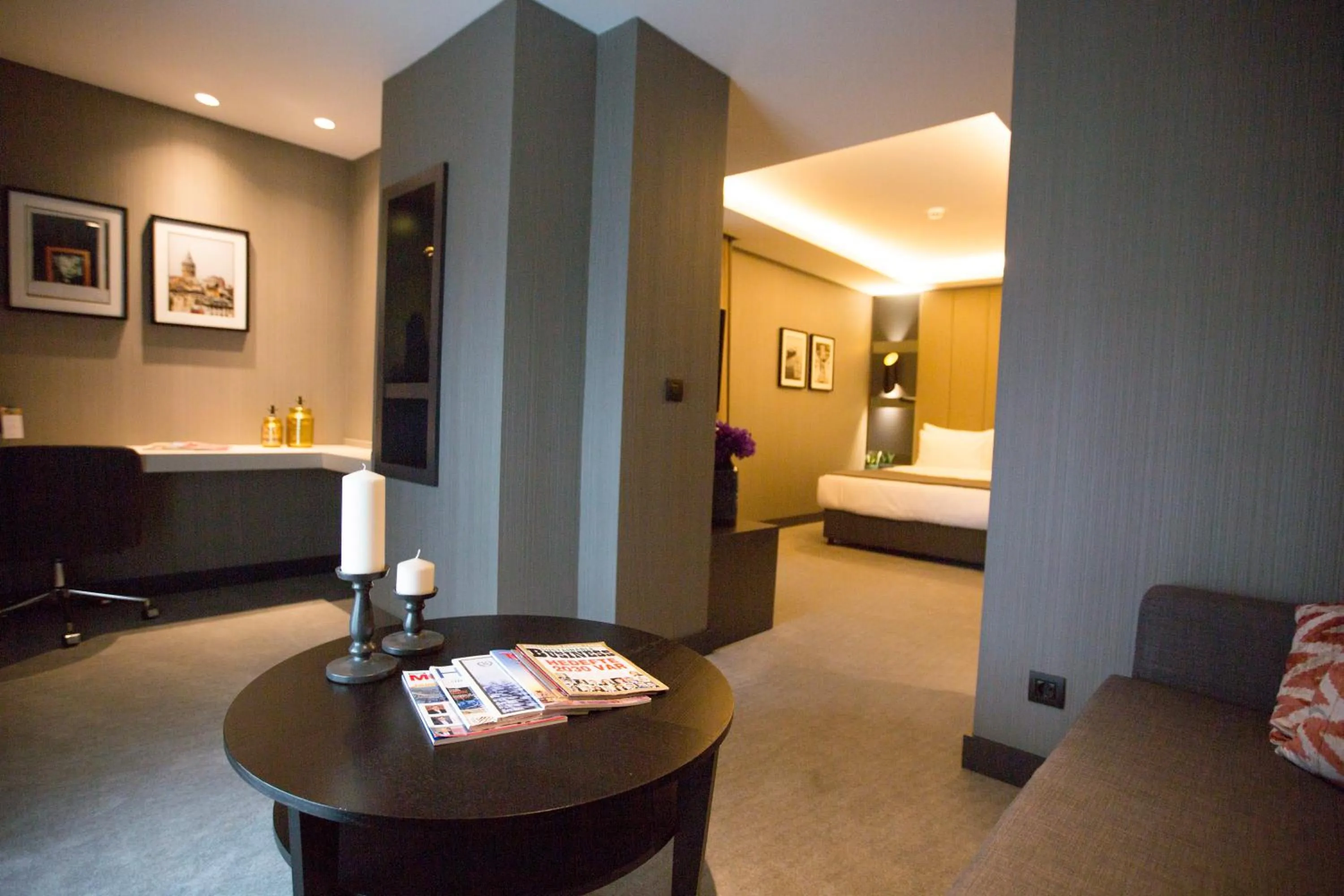 Seating area, Bed in Cityloft 81