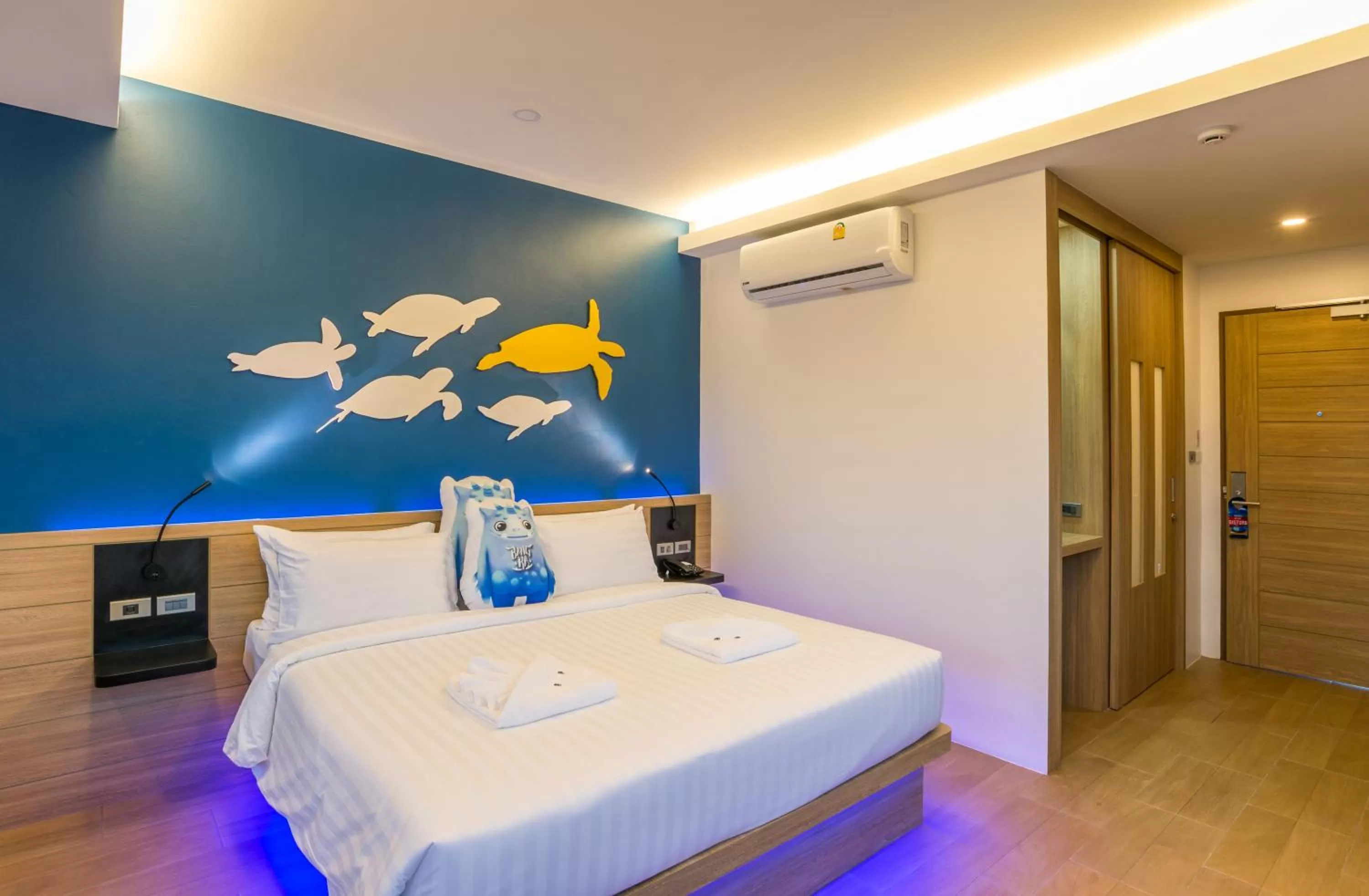 Bed in Anda Sea Tales Resort-SHA Plus