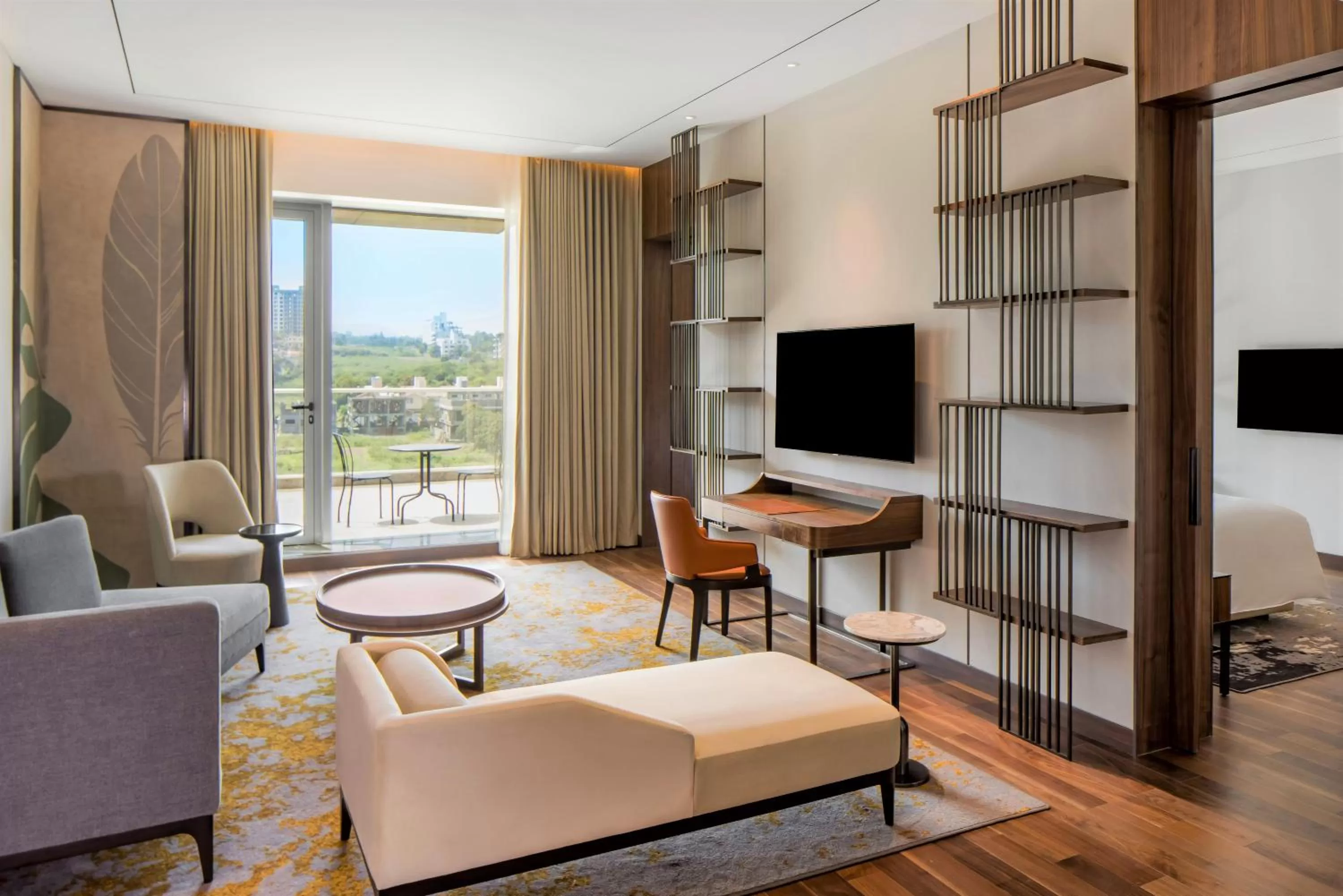 Communal lounge/ TV room in Radisson Blu Hotel & Spa, Nashik