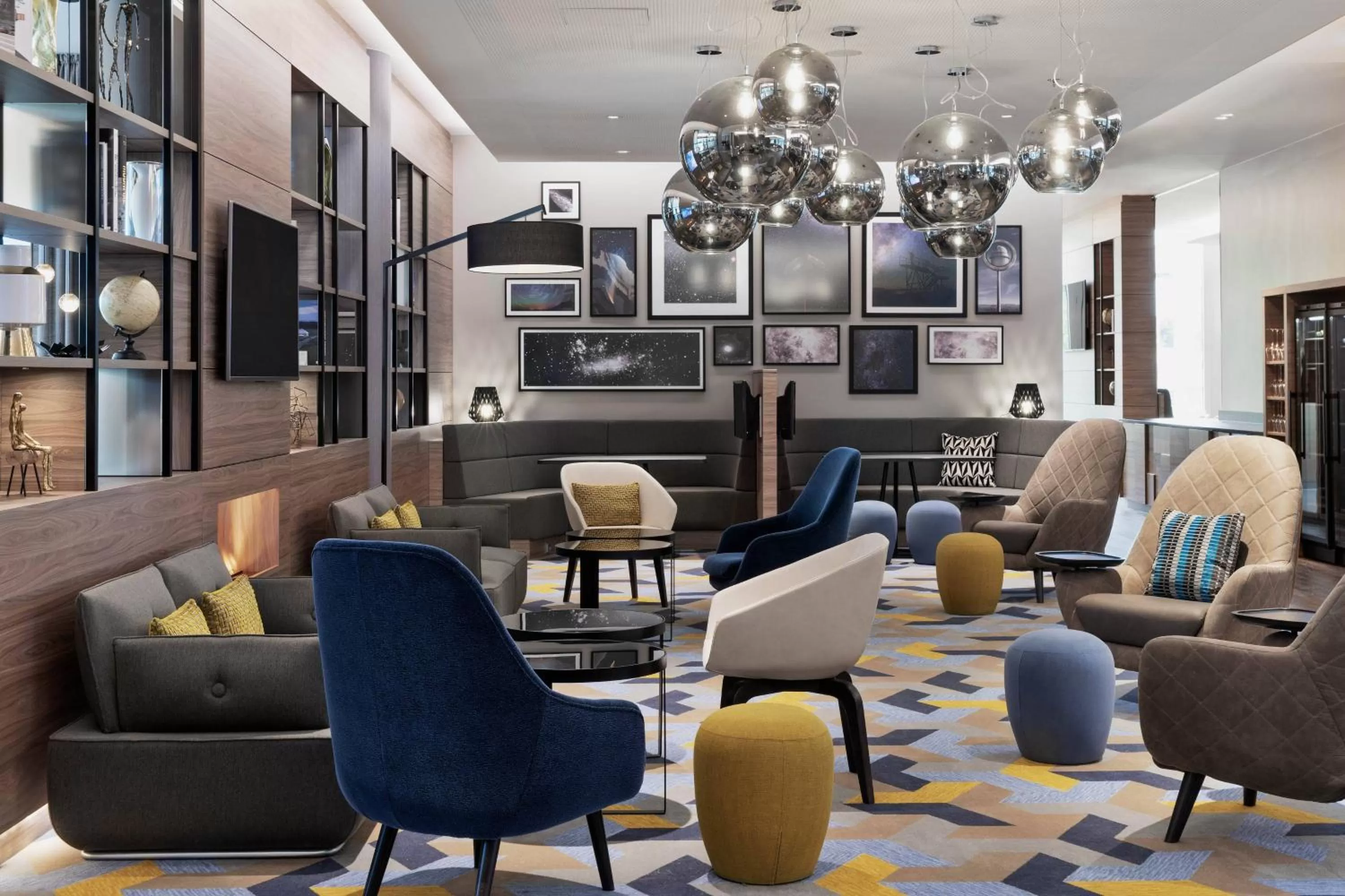 Lobby or reception in Courtyard by Marriott Munich Garching