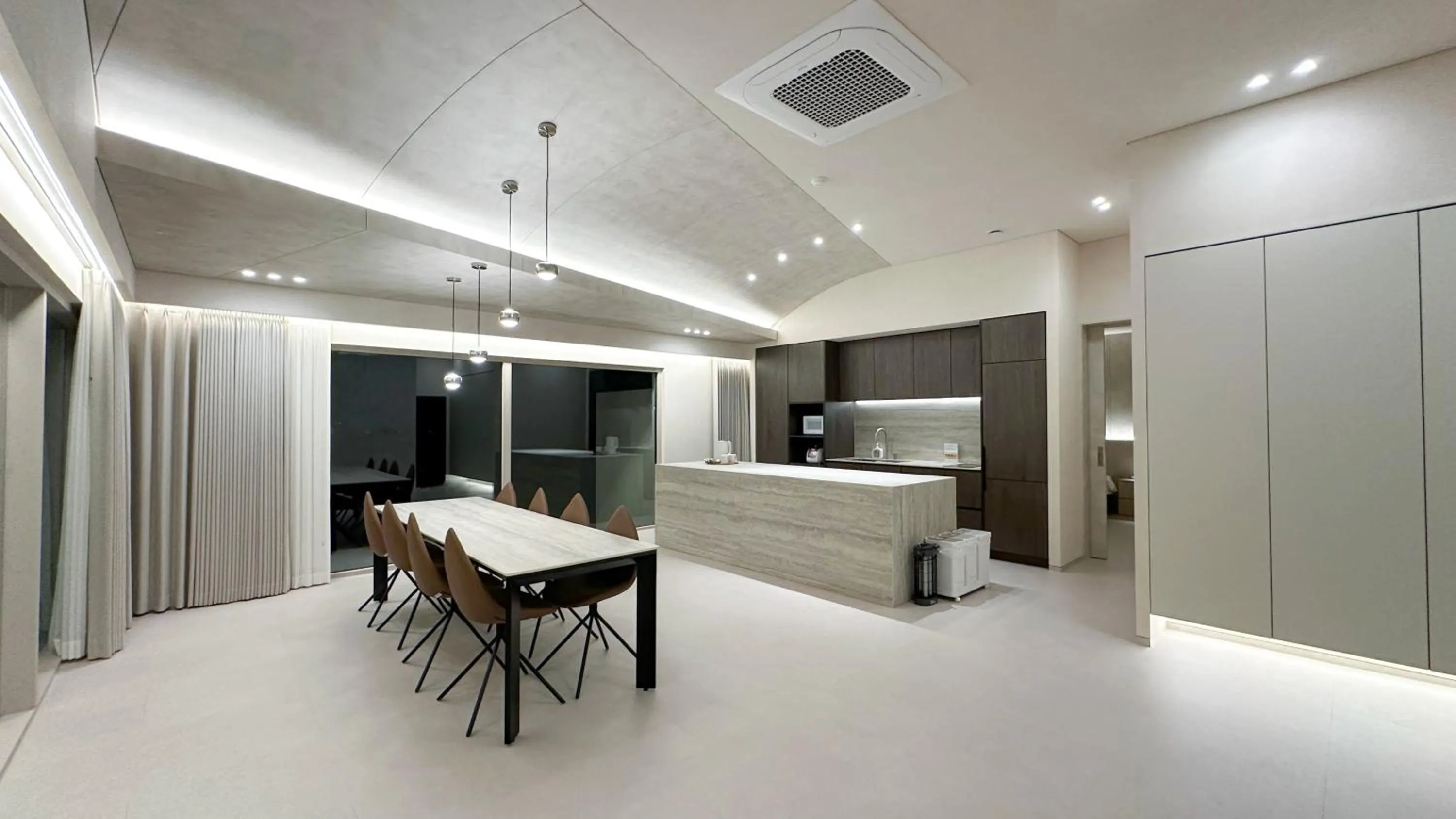 Kitchen or kitchenette in Y Resort Jeju