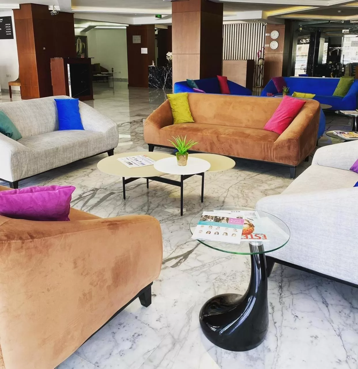 Lobby or reception in Nova Park Hotel