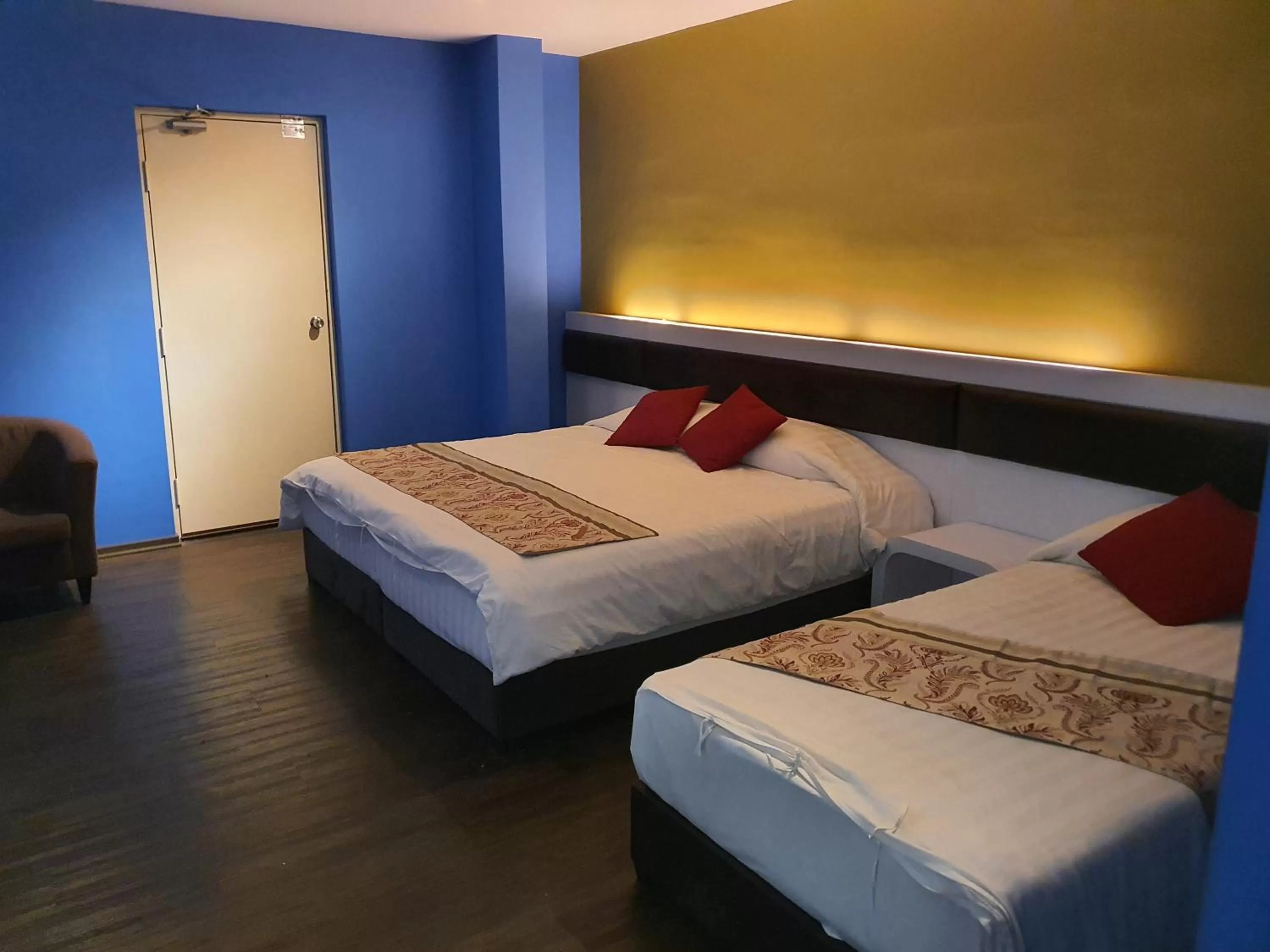 Bed in Riverfront Boutique Hotel