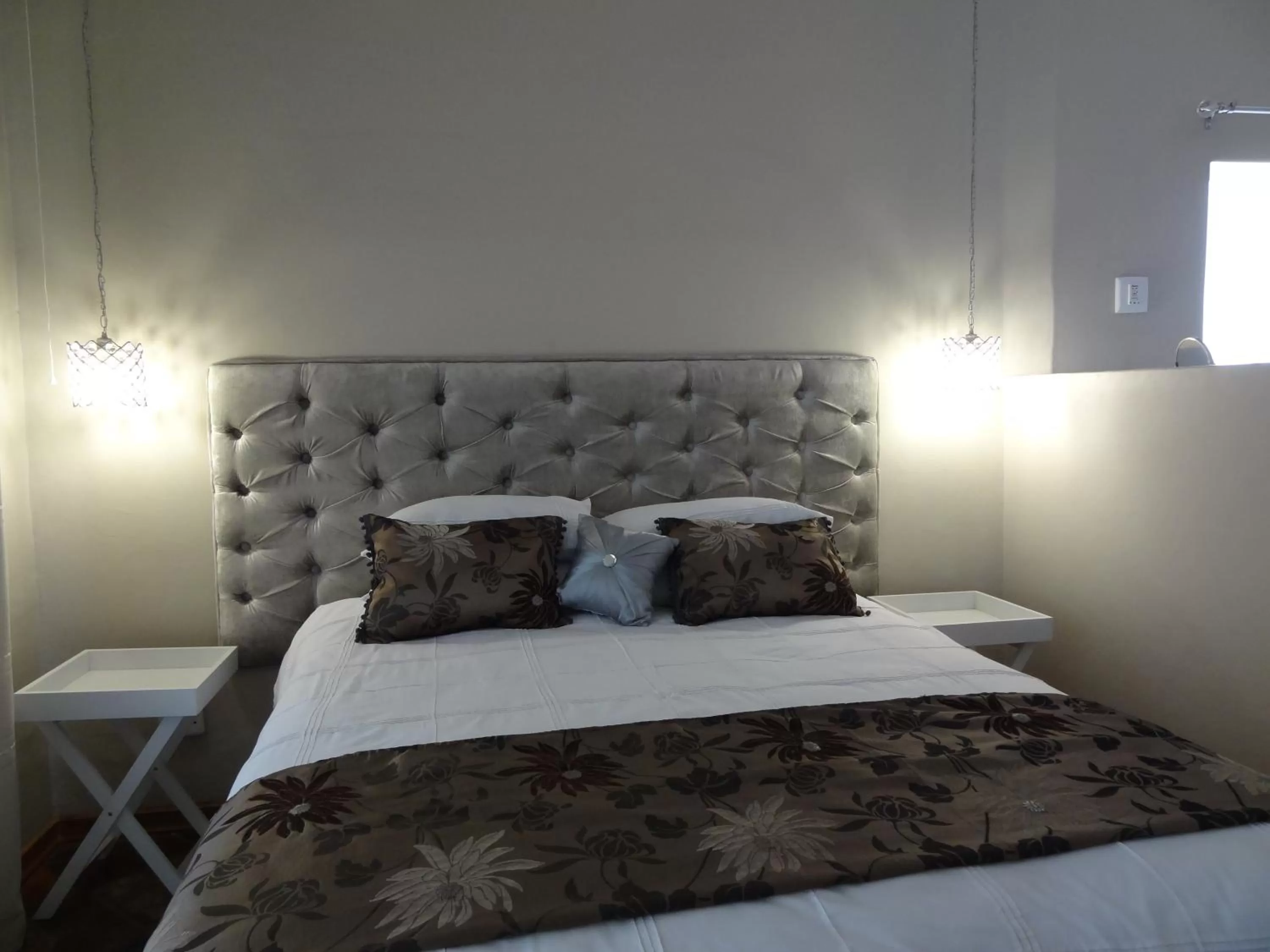 Decorative detail, Bed in Die Olyfhuis