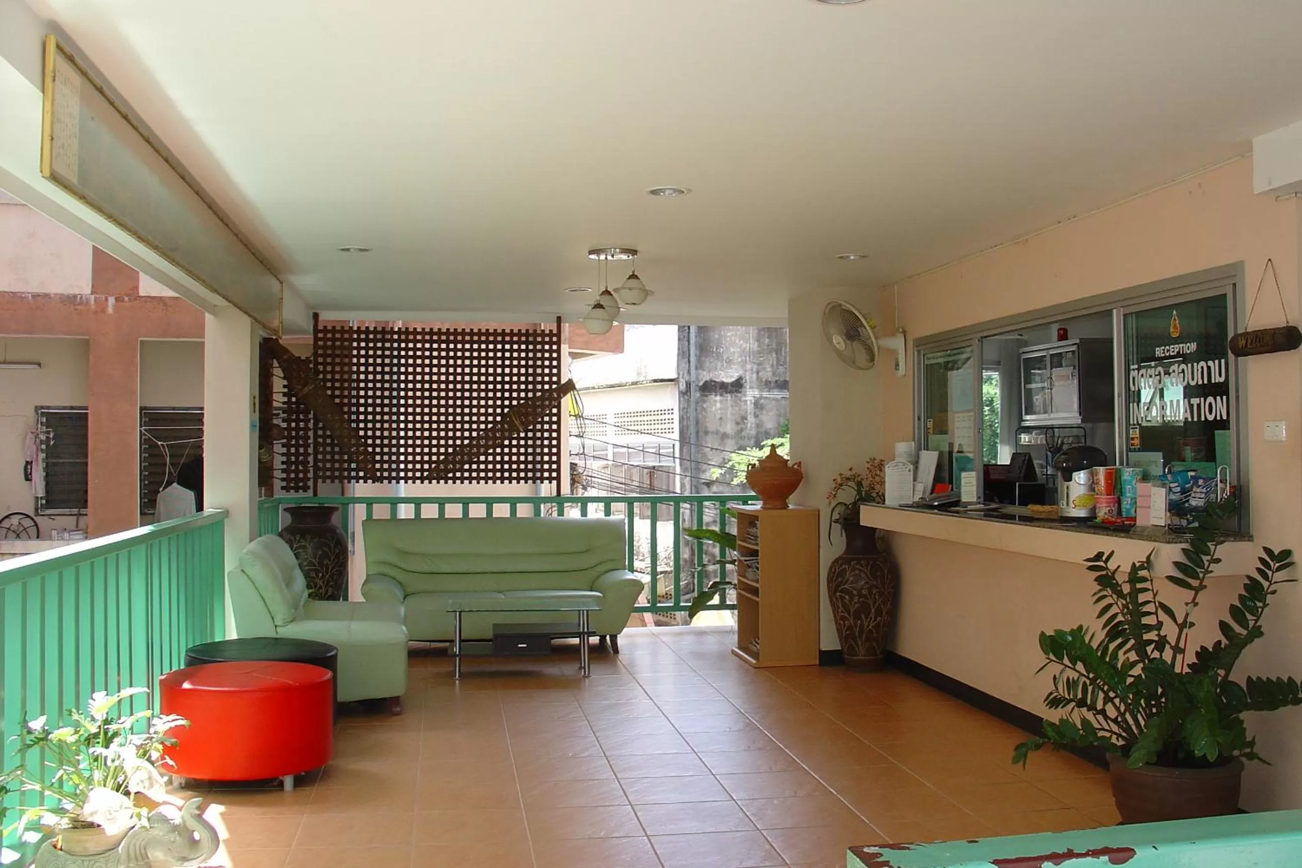 Lobby or reception in Tamarind Residences Khonkaen บ้านแทมมารีน