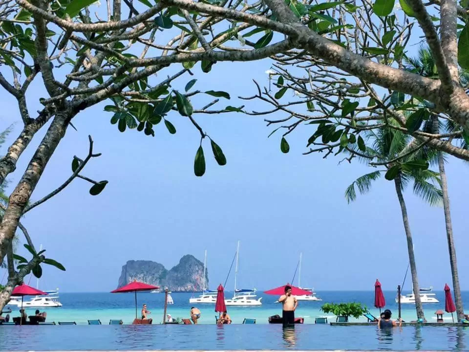 Swimming pool in Thanya Beach Resort - SHA Plus